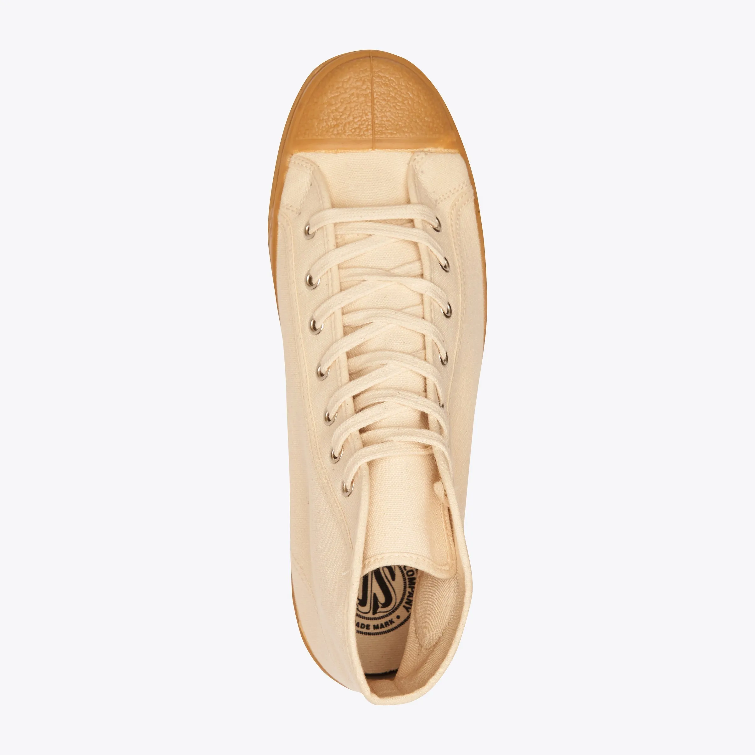 Military Gum High Top - Off White sold by Dubbleware product image thumbnail 3