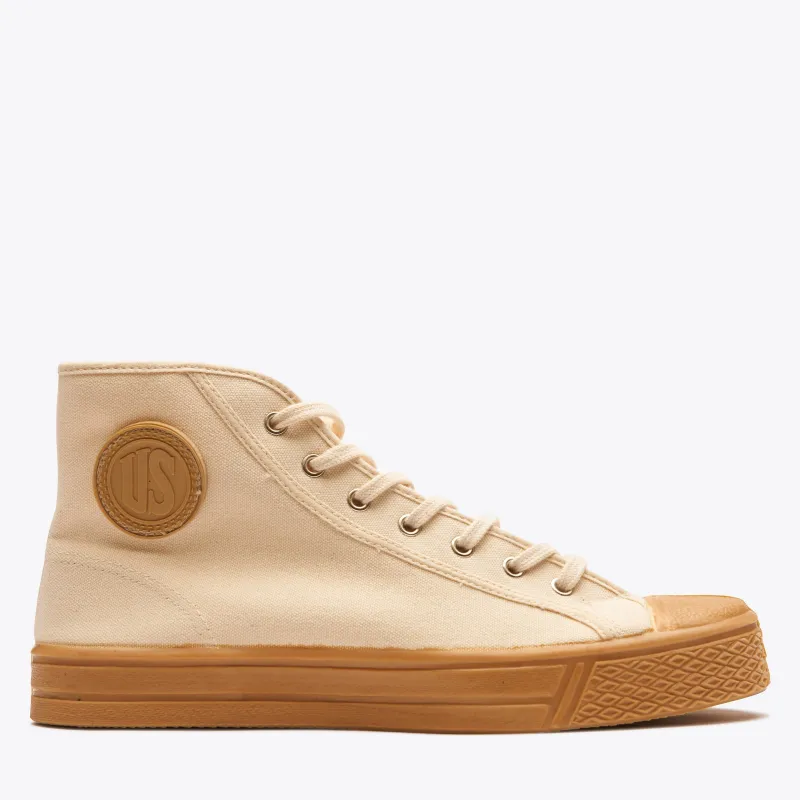 Military Gum High Top - Off White sold by Dubbleware