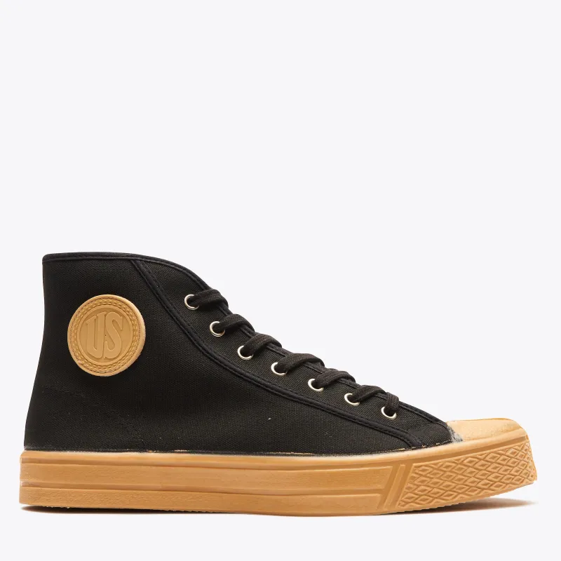 Military Gum High Top - Black sold by Dubbleware