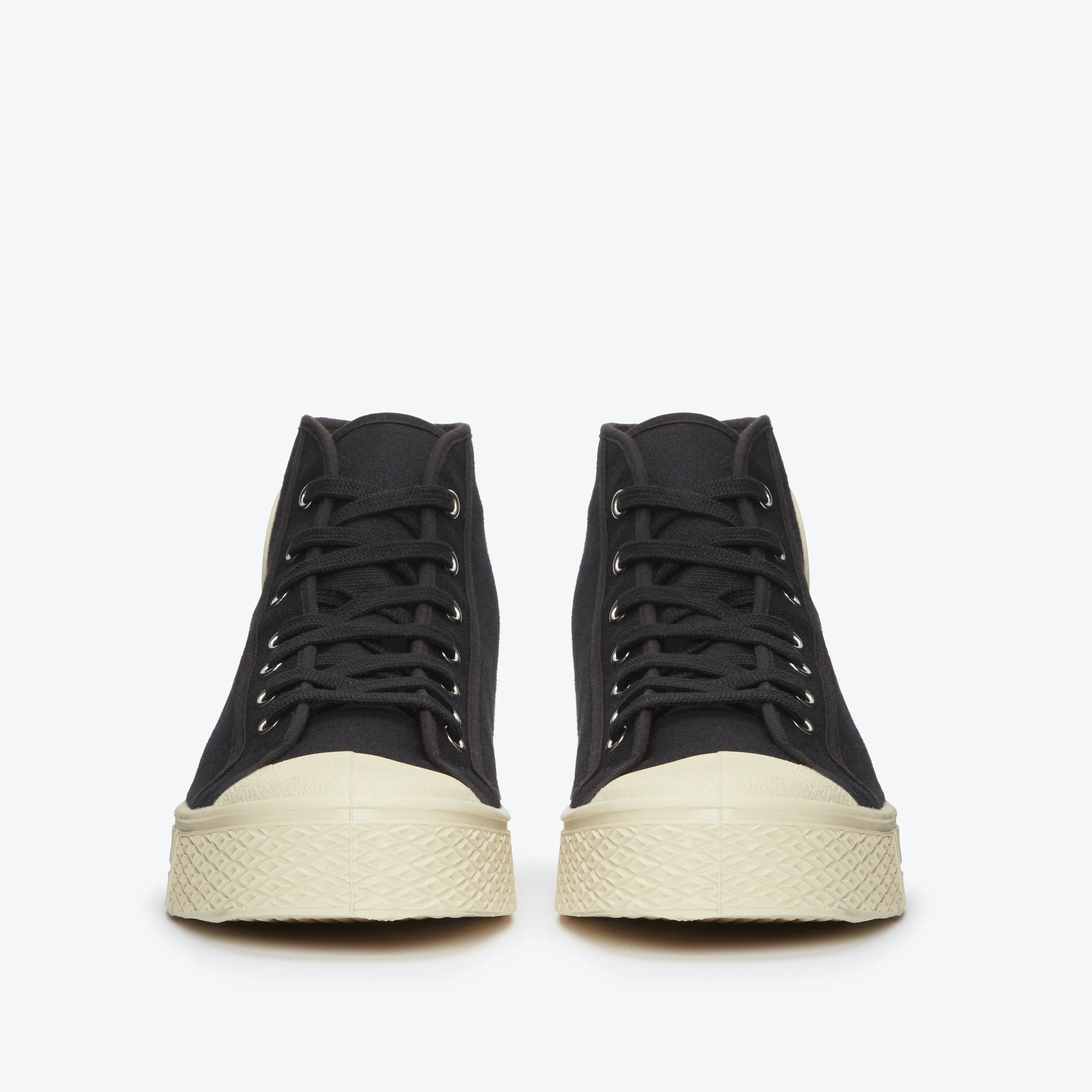 Military High Top - Black / White sold by Dubbleware product image thumbnail 4