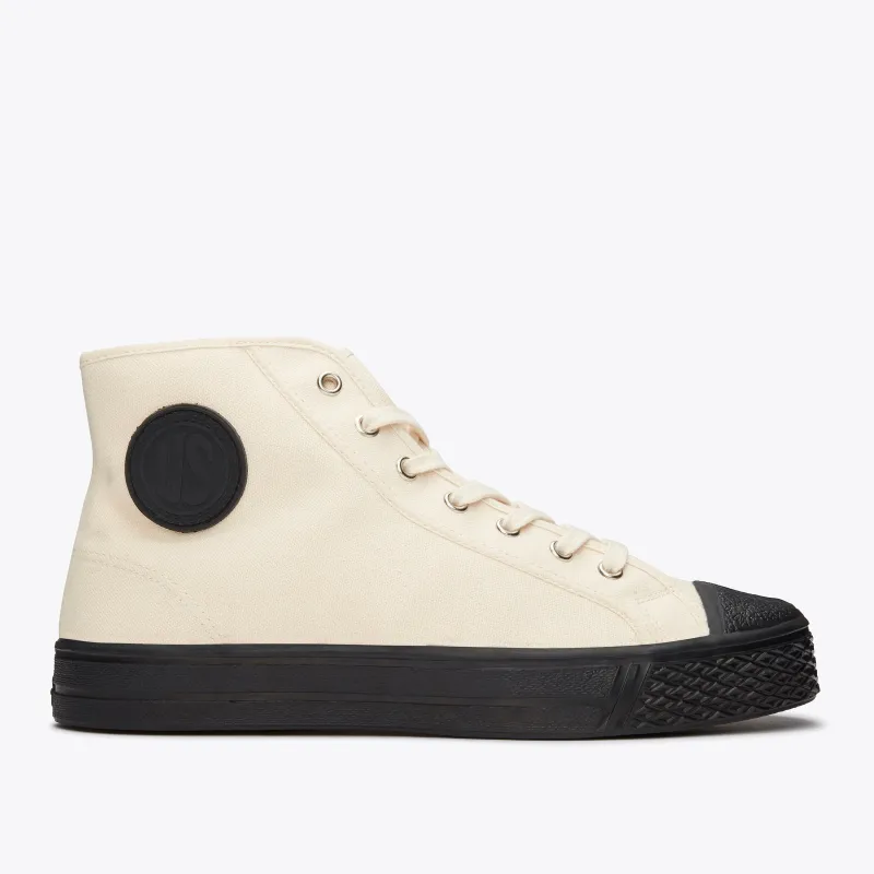 Military High Top - Off White sold by Dubbleware