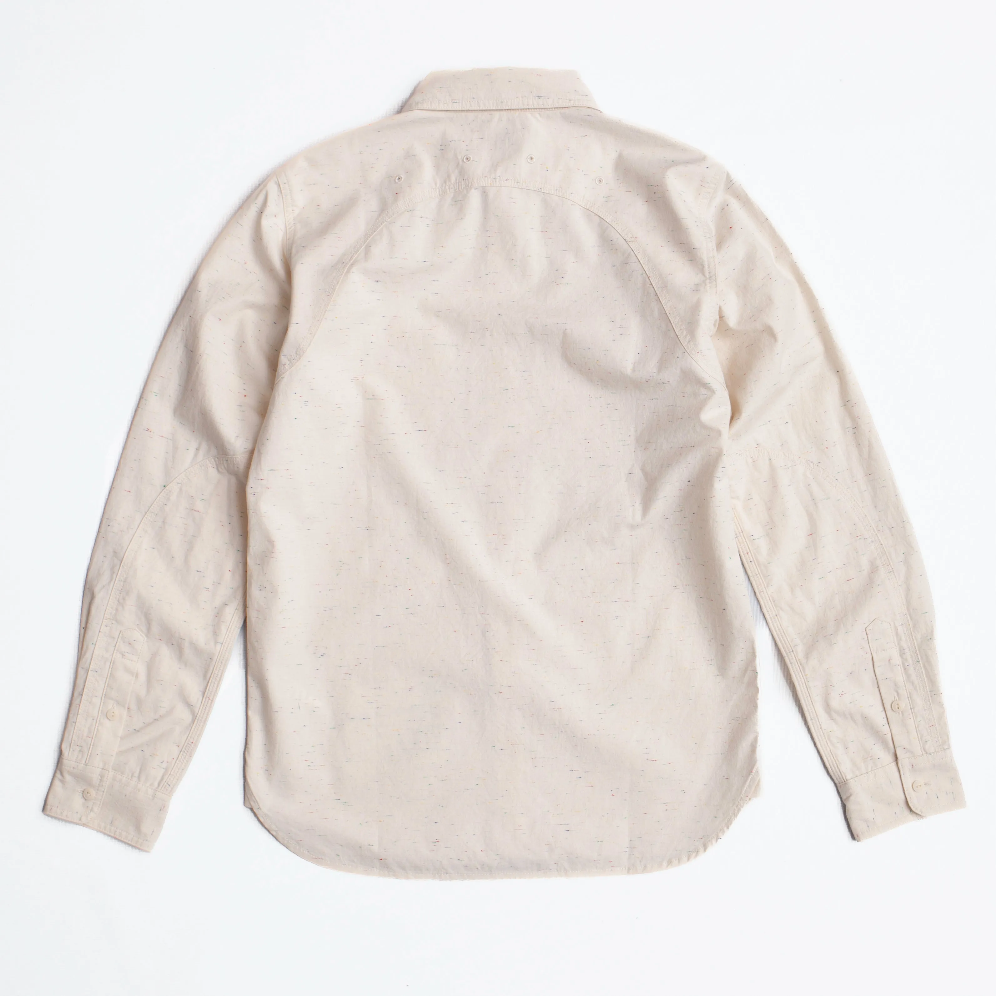 BROCKTON REINFORCED WORK SHIRT - ECRU sold by Dubbleware product image thumbnail 2