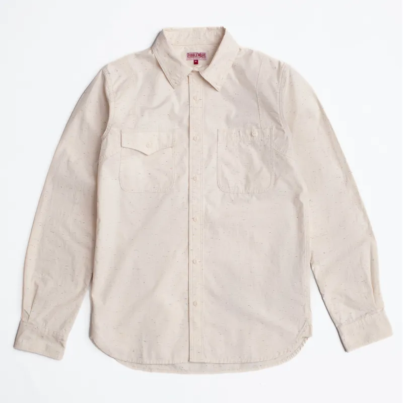 BROCKTON REINFORCED WORK SHIRT - ECRU sold by Dubbleware