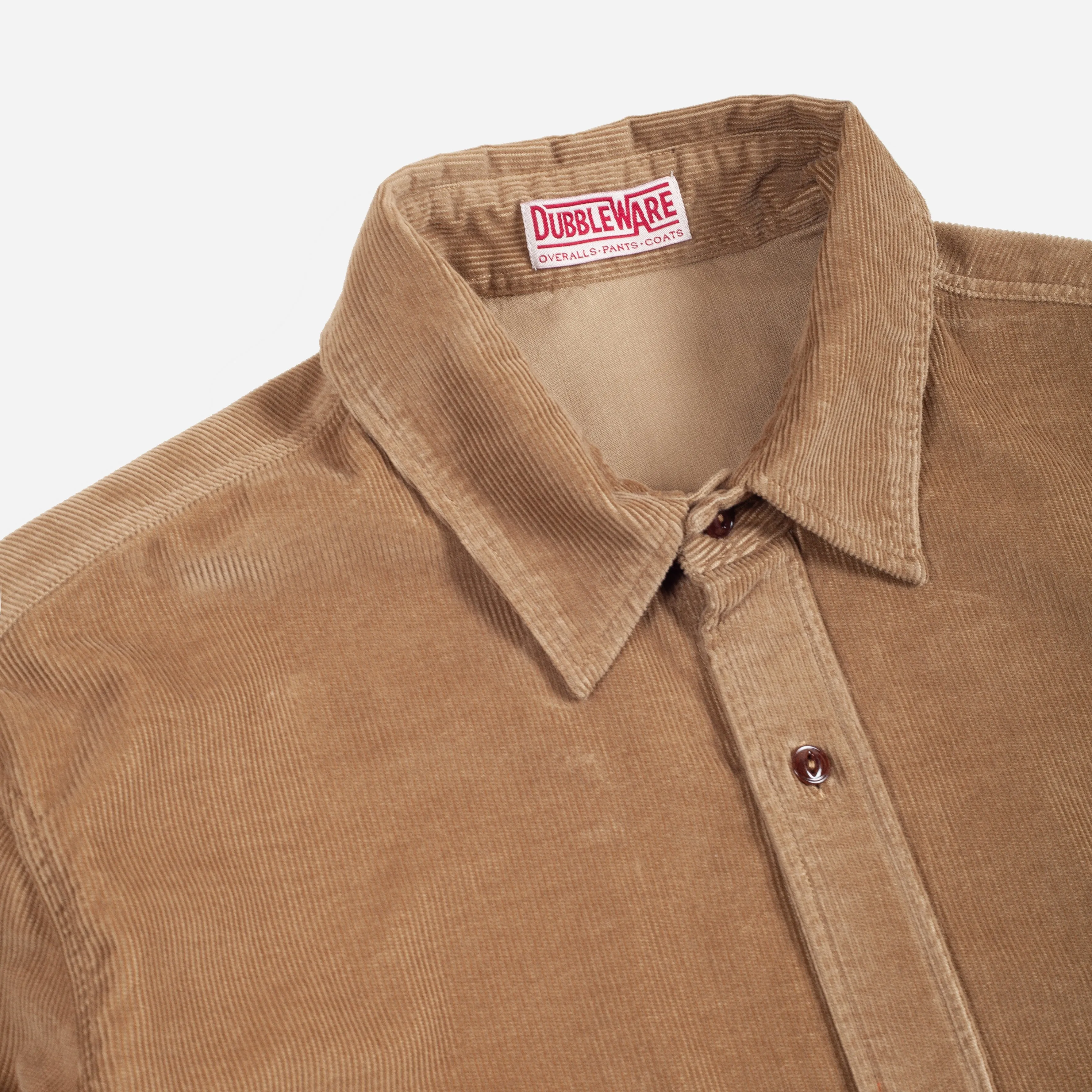 CORDUROY WORK SHIRT - BROWN sold by Dubbleware product image thumbnail 3