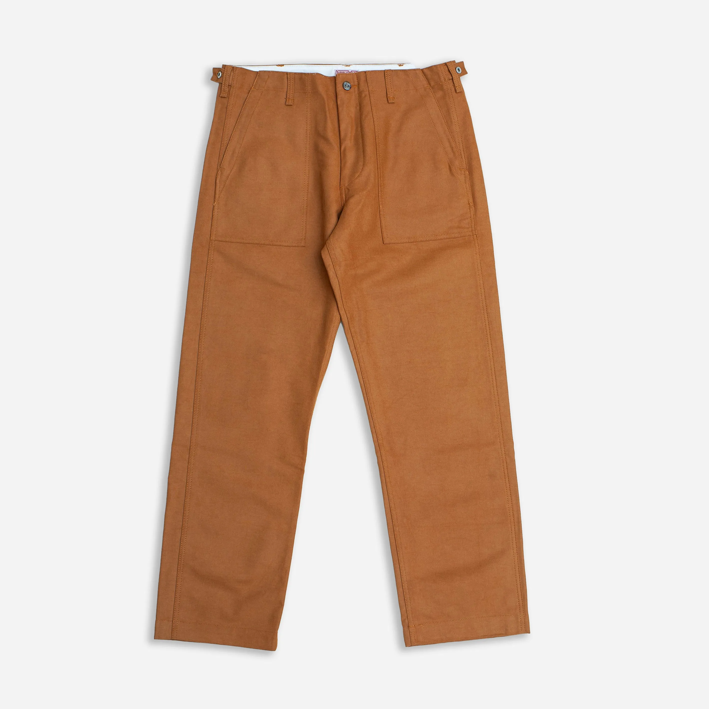 HEAVY TWILL FATIGUE PANT- BROWN sold by Dubbleware