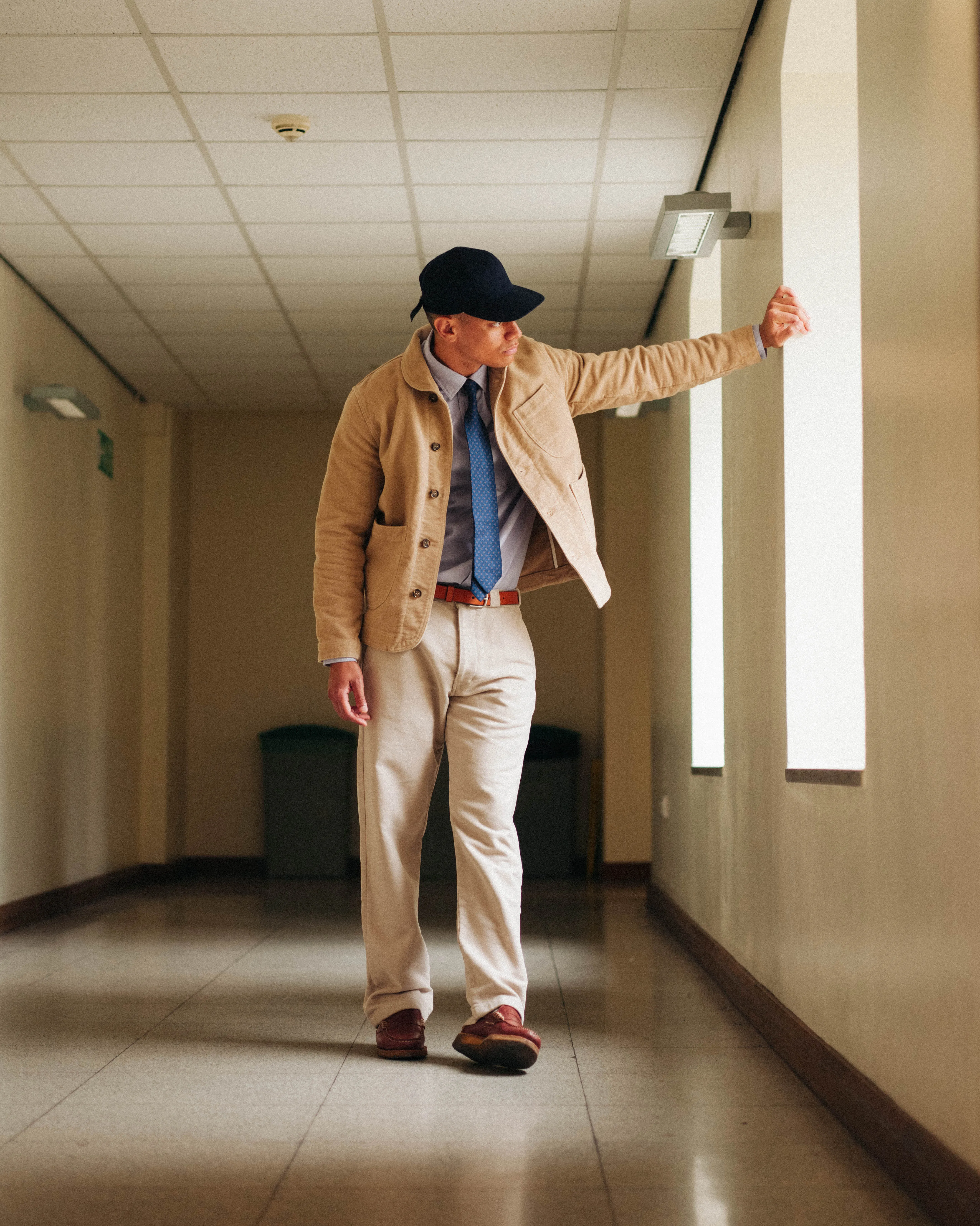 MOLESKIN WORK CHINO PANT - TAN sold by Dubbleware product image thumbnail 4