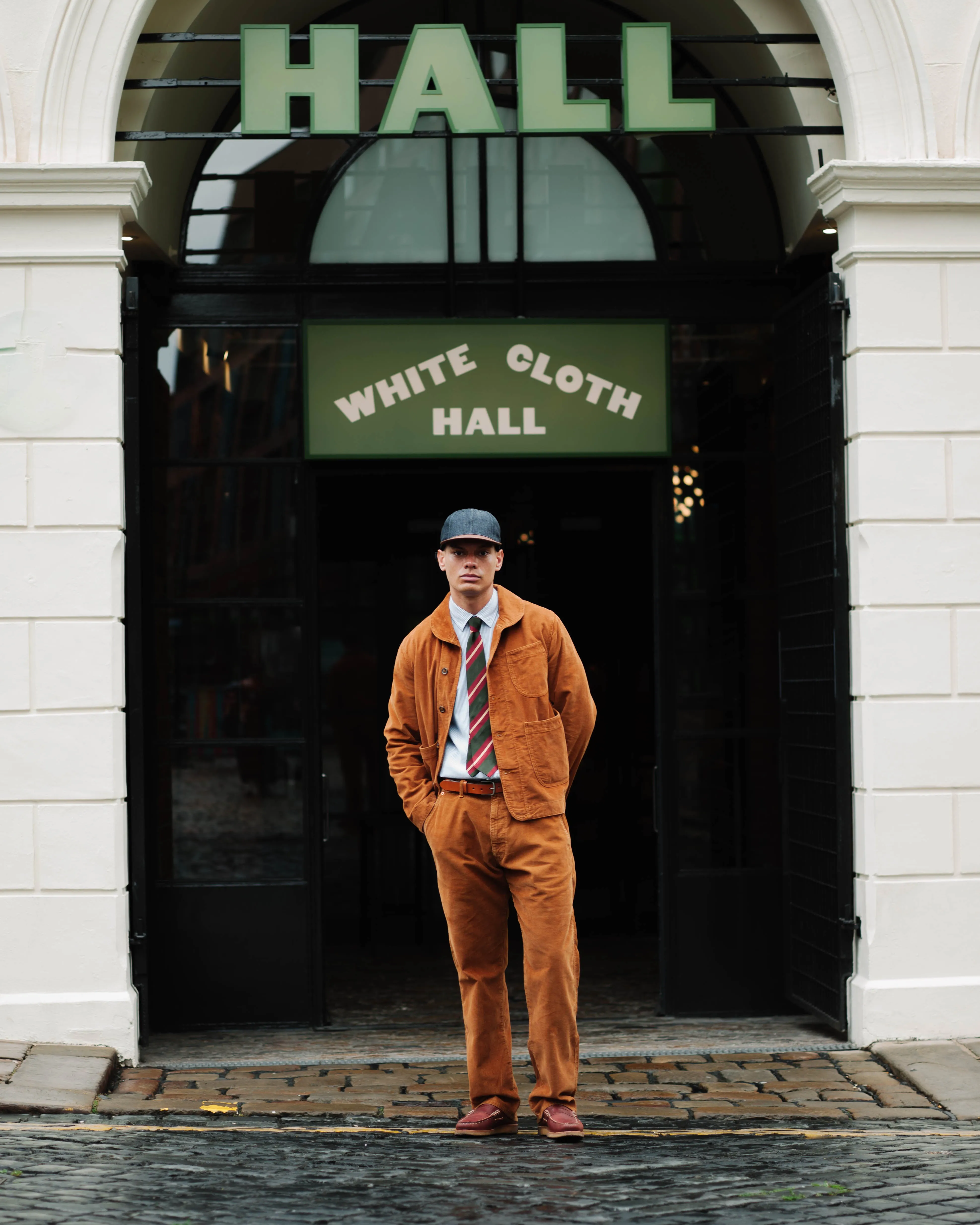 BELMONT CORDUROY WORK CARPENTER PANT - BROWN sold by Dubbleware product image thumbnail 5