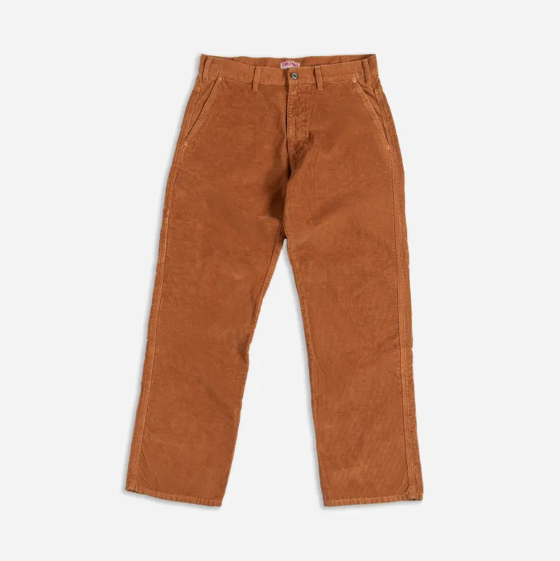BELMONT CORDUROY WORK CARPENTER PANT - BROWN sold by Dubbleware