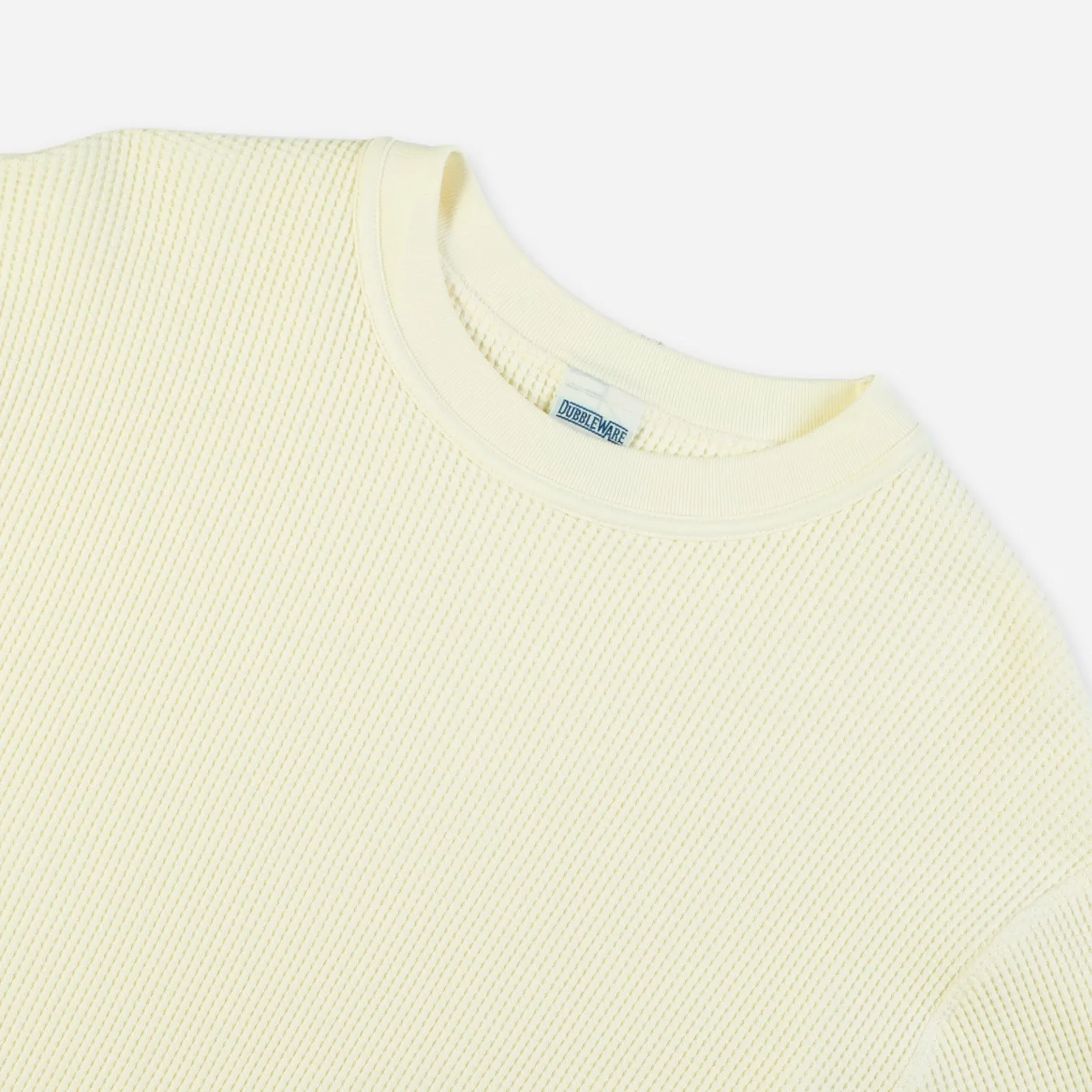 HEAVY WAFFLE SWEATER - MARSHMALLOW sold by Dubbleware product image thumbnail 3