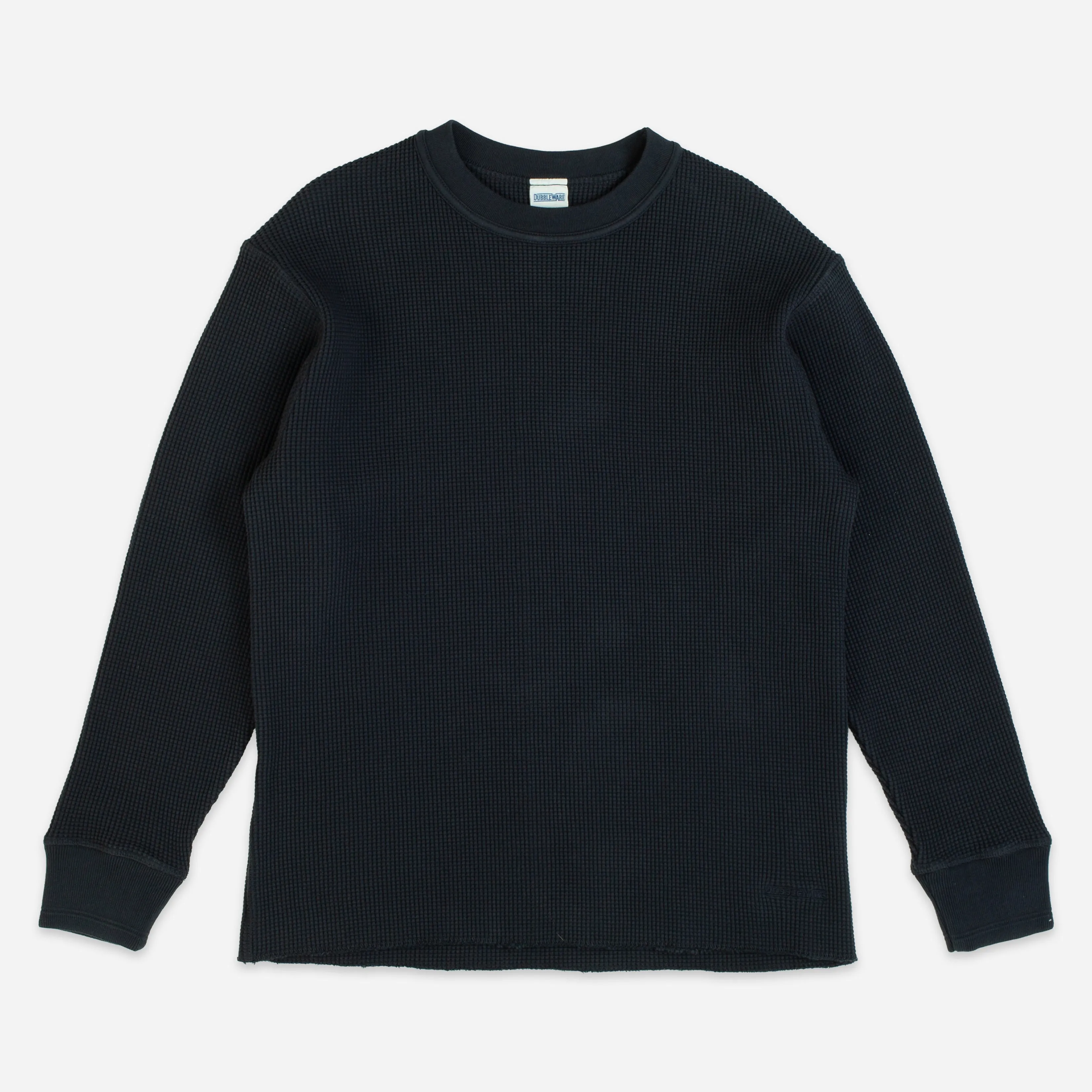HEAVY WAFFLE SWEATER - DARK NAVY sold by Dubbleware