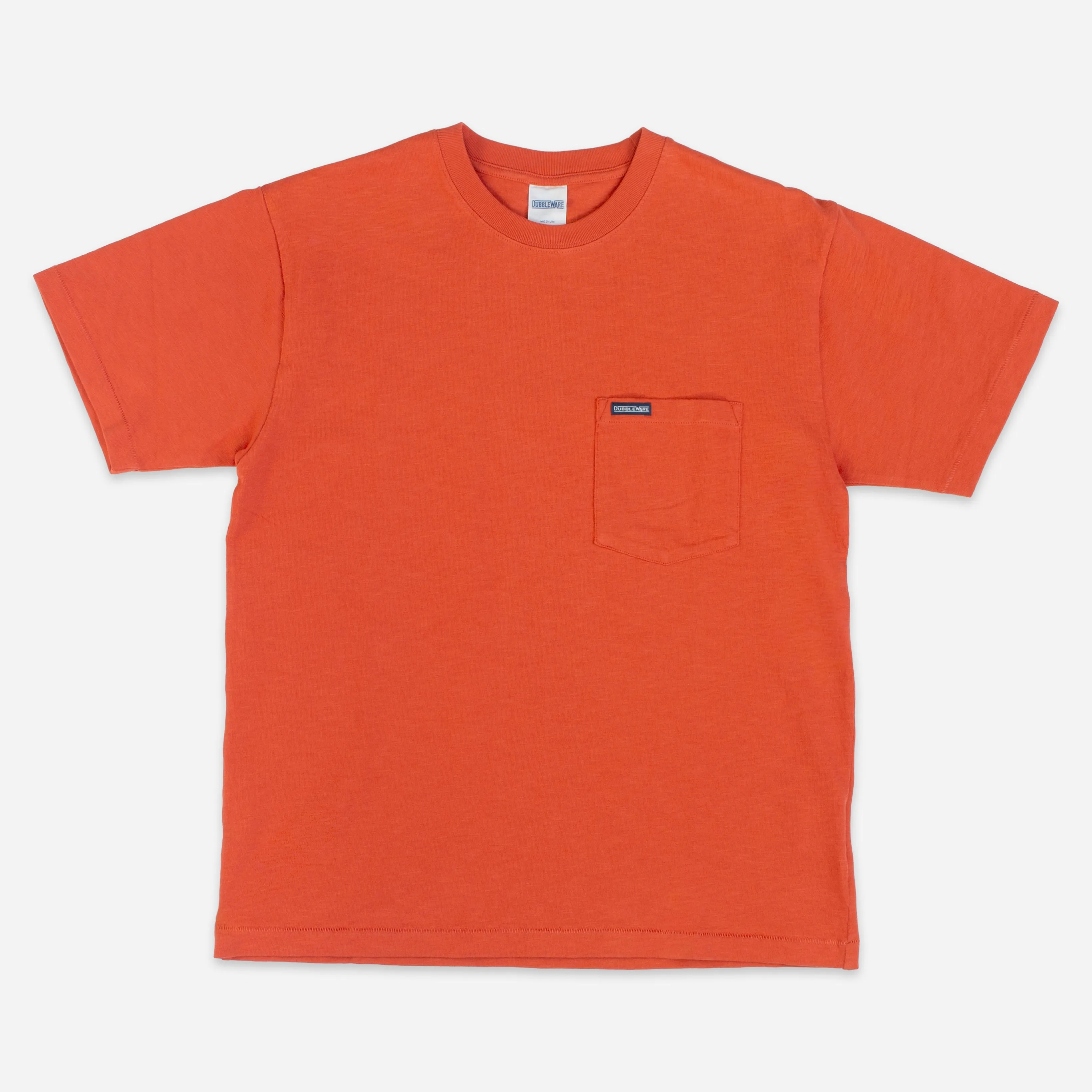 SLUB POCKET T-SHIRT - PAPRIKA sold by Dubbleware