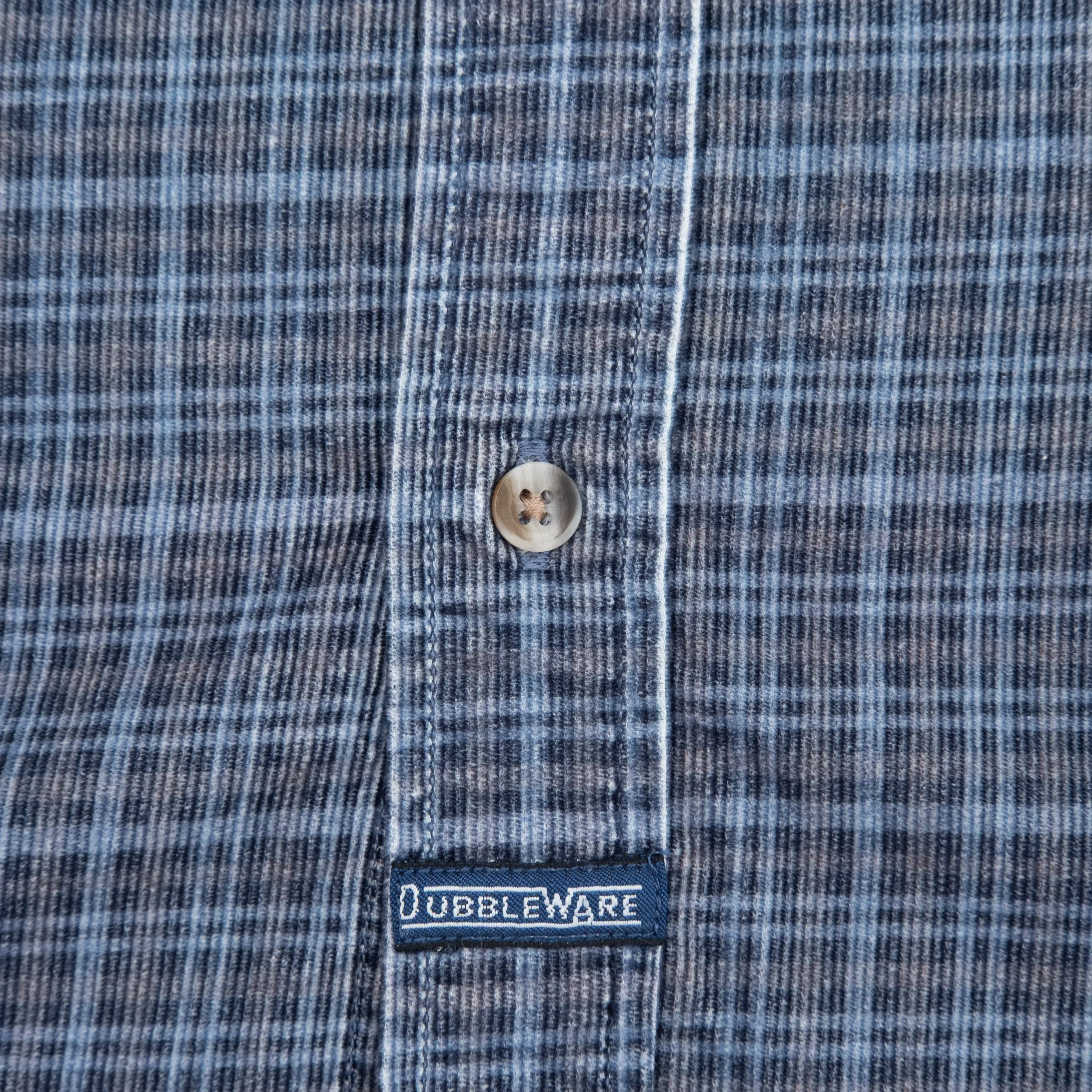 VINTAGE B.D CORD SHIRT - NAVY BOX sold by Dubbleware product image thumbnail 3