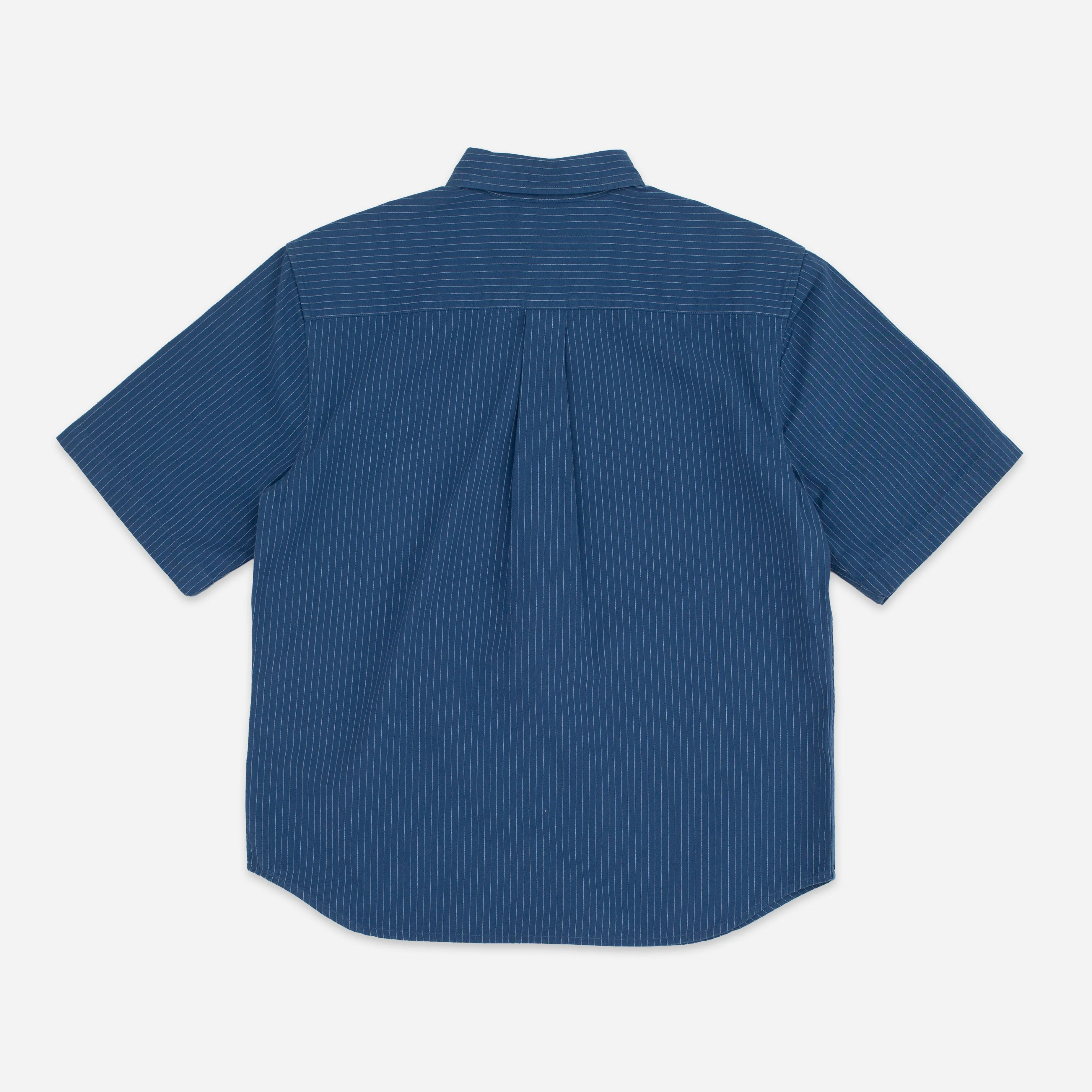 SHORT SLEEVE WORKSHIRT - DENIM STRIPE sold by Dubbleware product image thumbnail 2