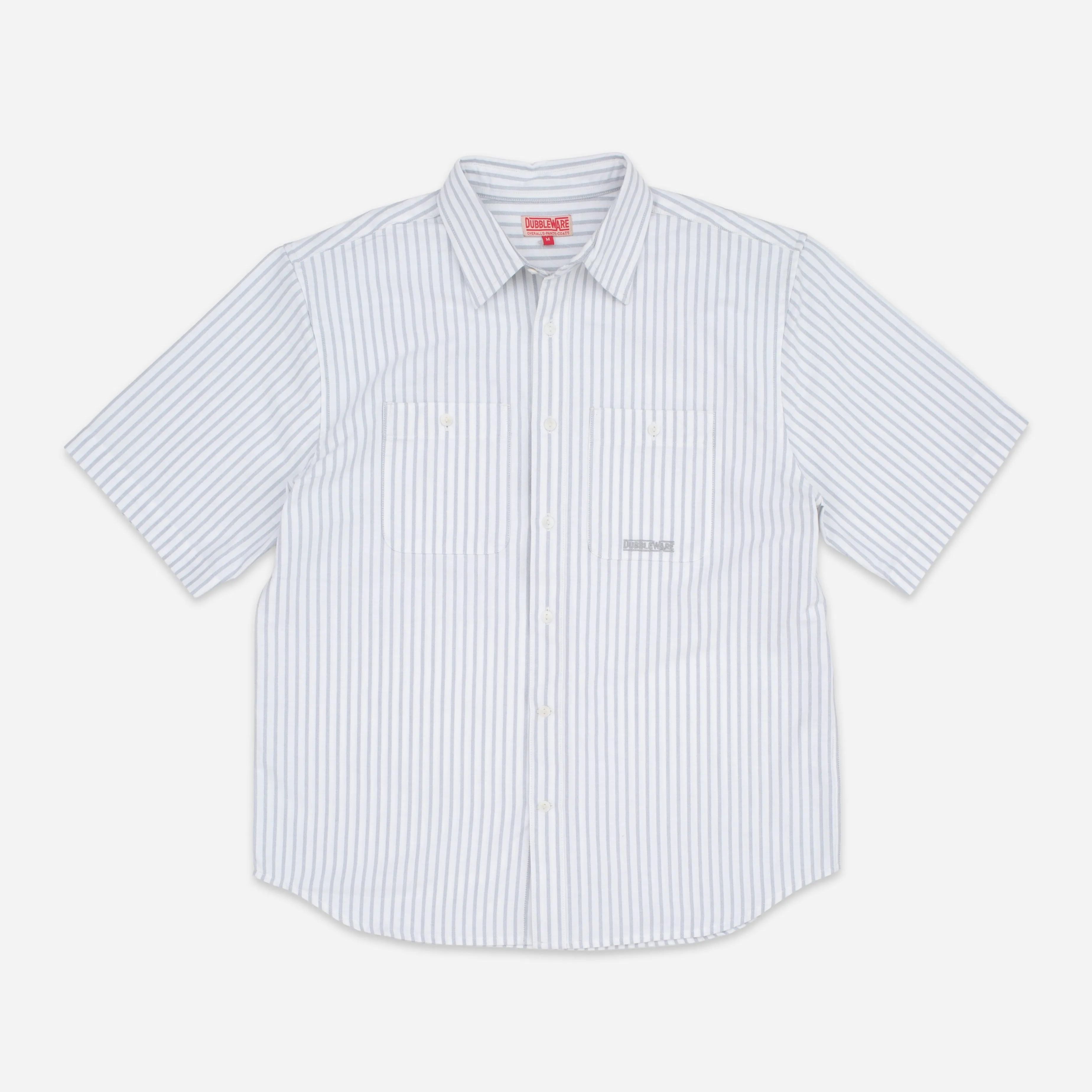 SHORT SLEEVE WORKSHIRT - BIG STRIPE sold by Dubbleware