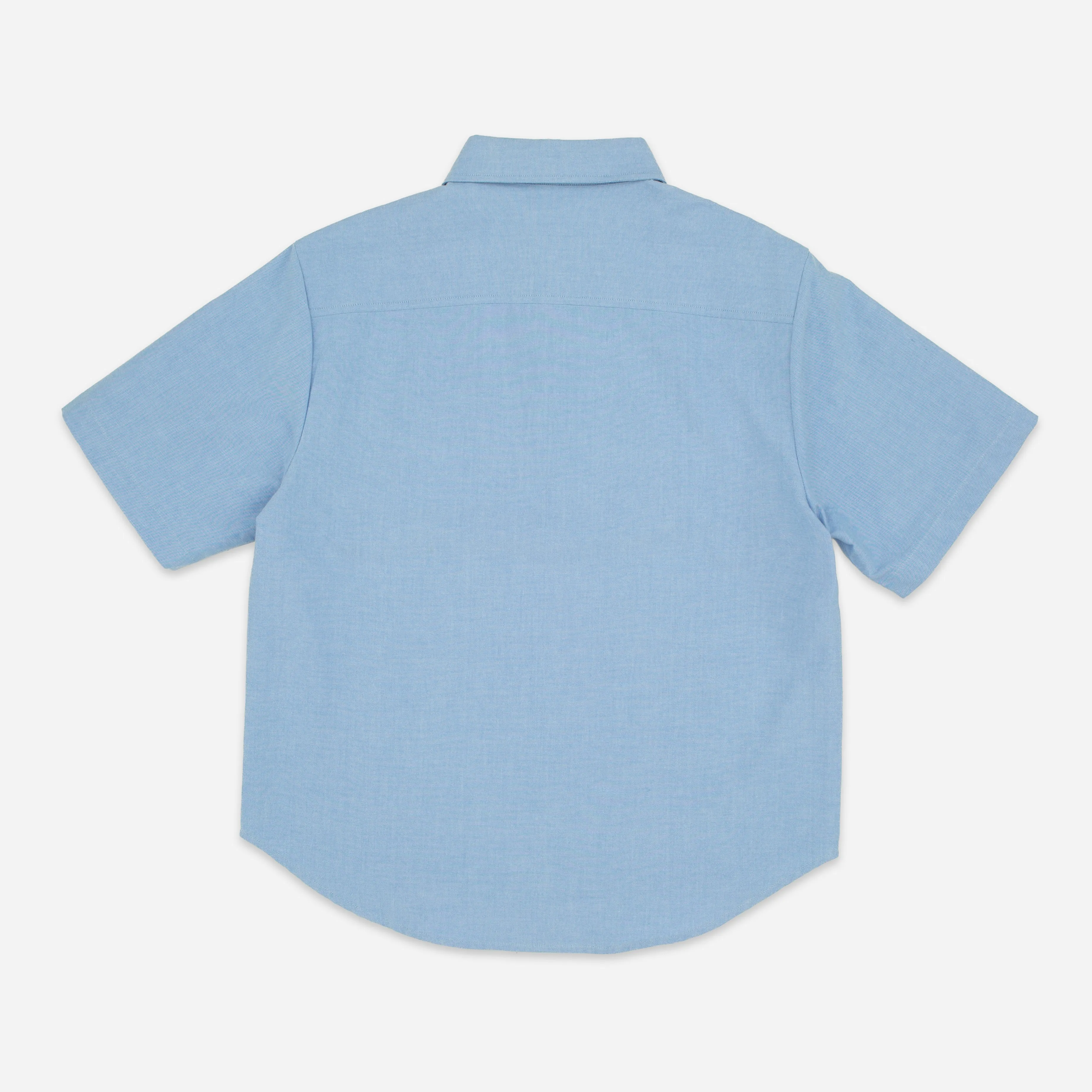 POPOVER OXFORD SHIRT - LIGHT BLUE sold by Dubbleware product image thumbnail 2