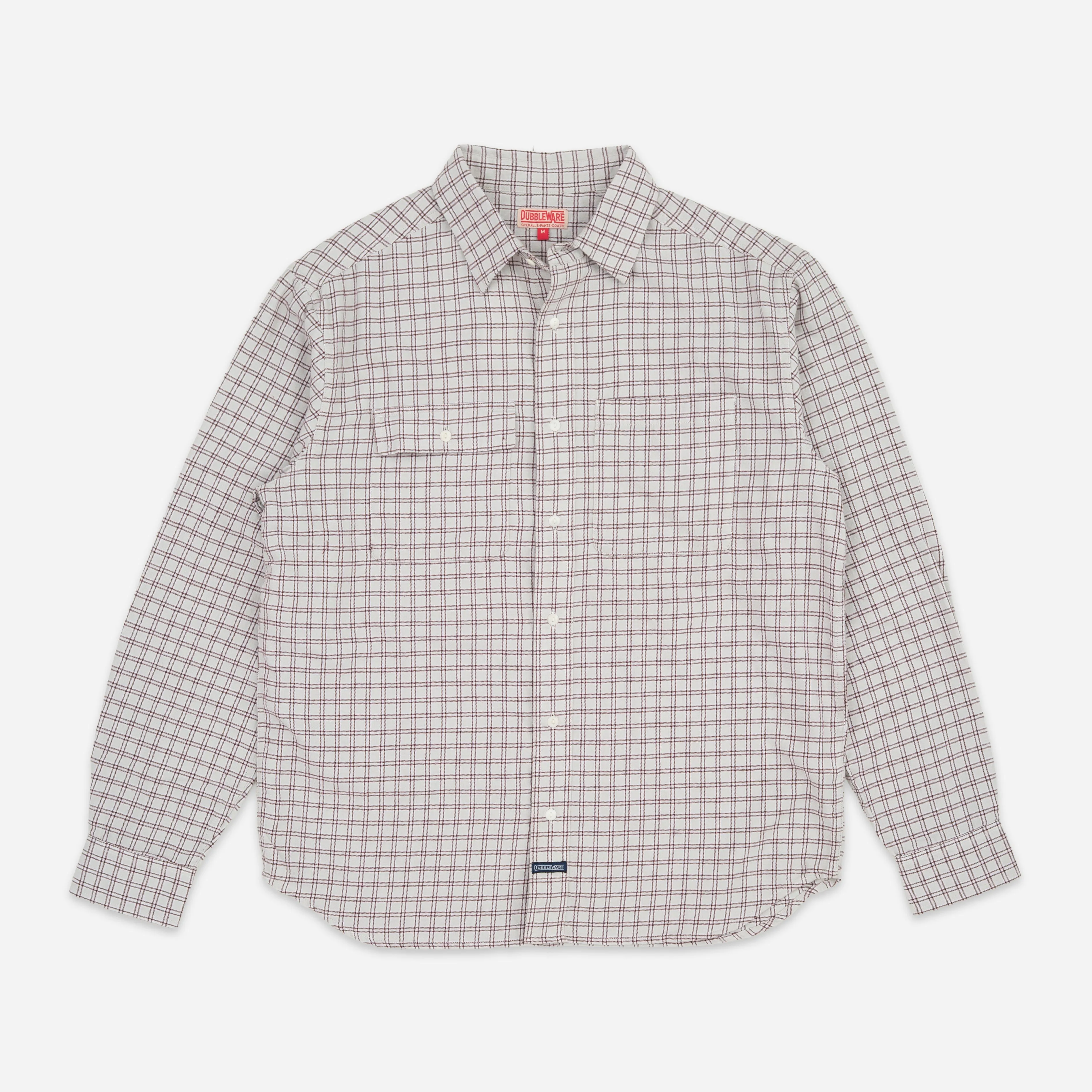 HERITAGE CHECK SHIRT - BEIGE/BROWN sold by Dubbleware