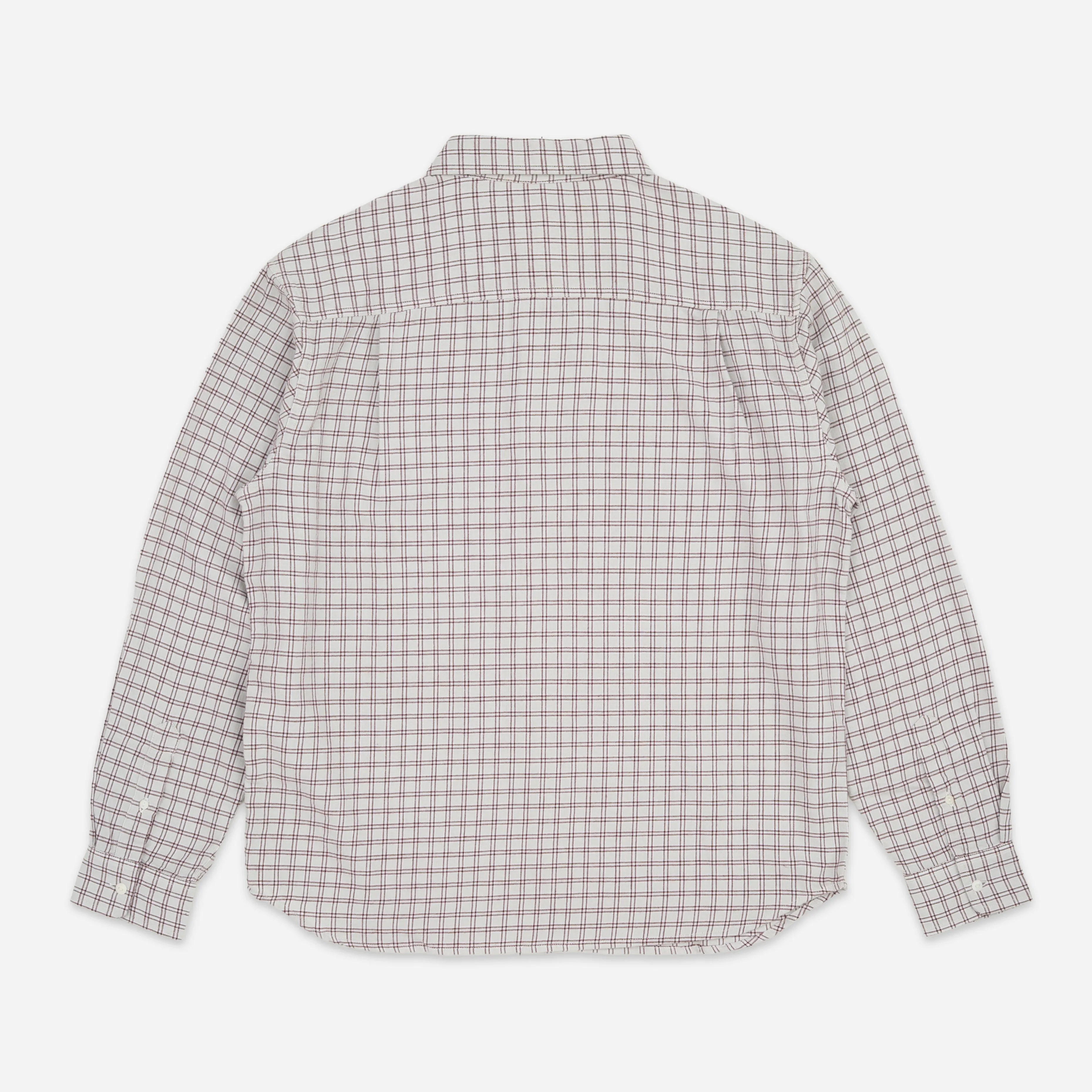 HERITAGE CHECK SHIRT - BEIGE/BROWN sold by Dubbleware product image thumbnail 2