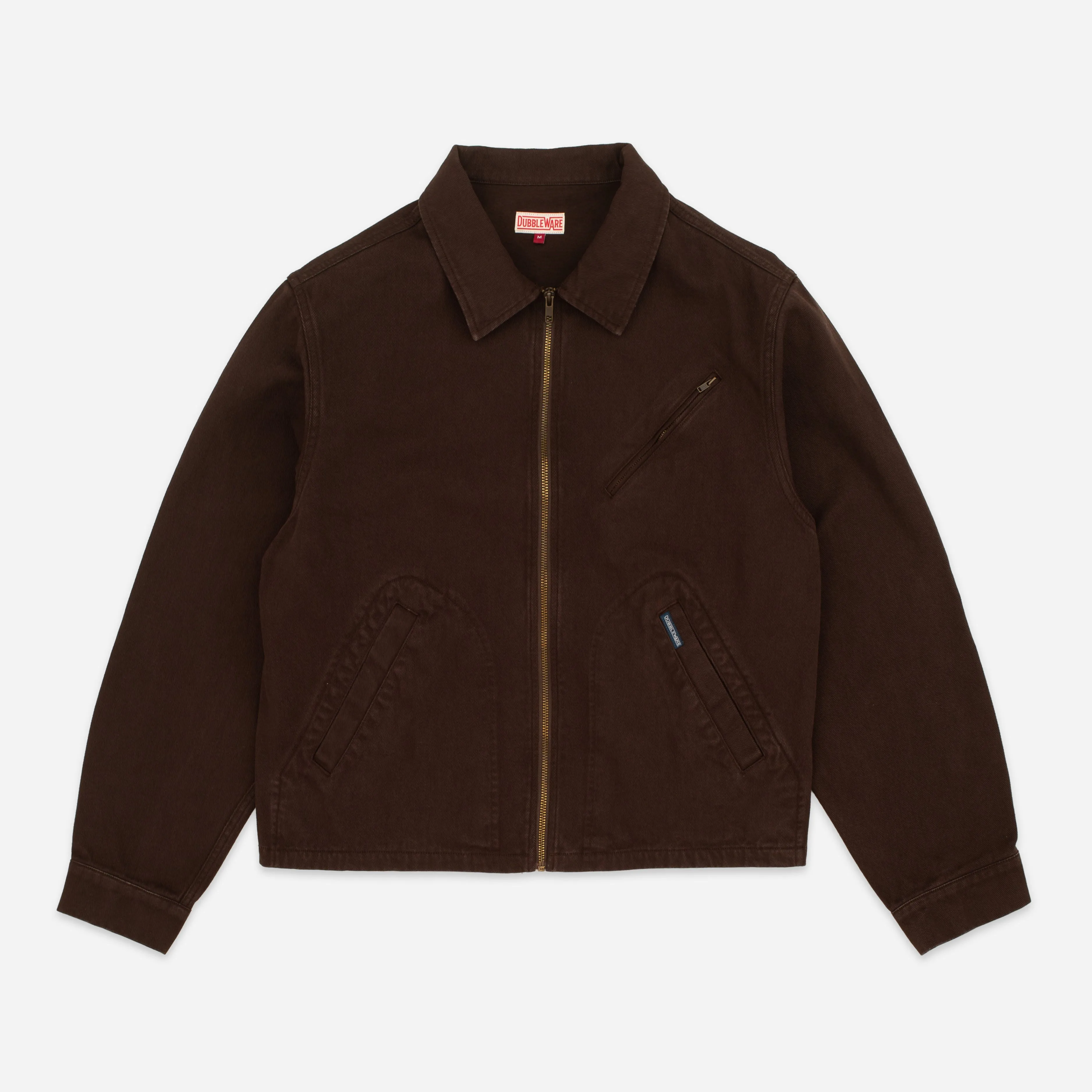 CROP MECHANIC JACKET - CHOCOLATE PLUM sold by Dubbleware