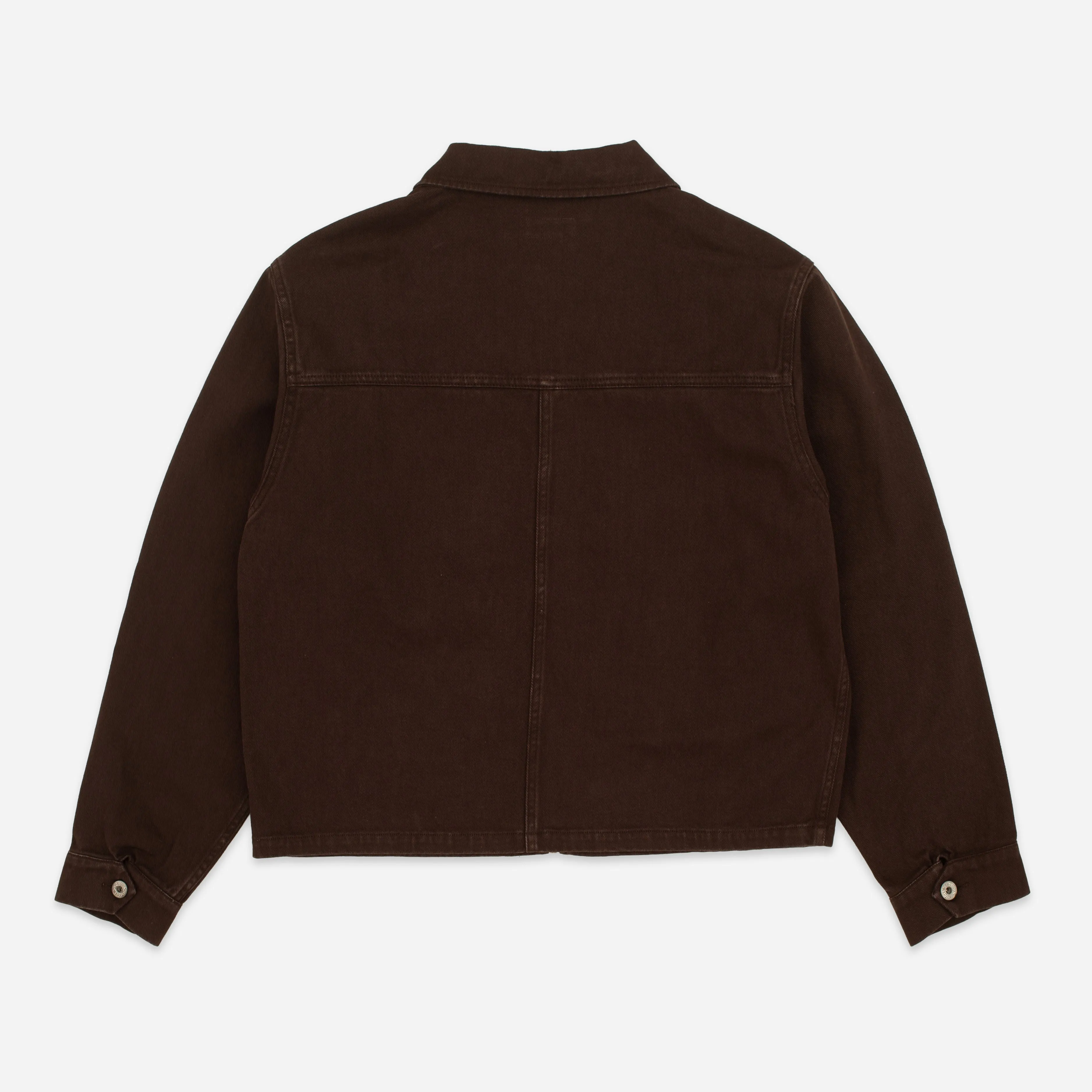 CROP MECHANIC JACKET - CHOCOLATE PLUM sold by Dubbleware product image thumbnail 3