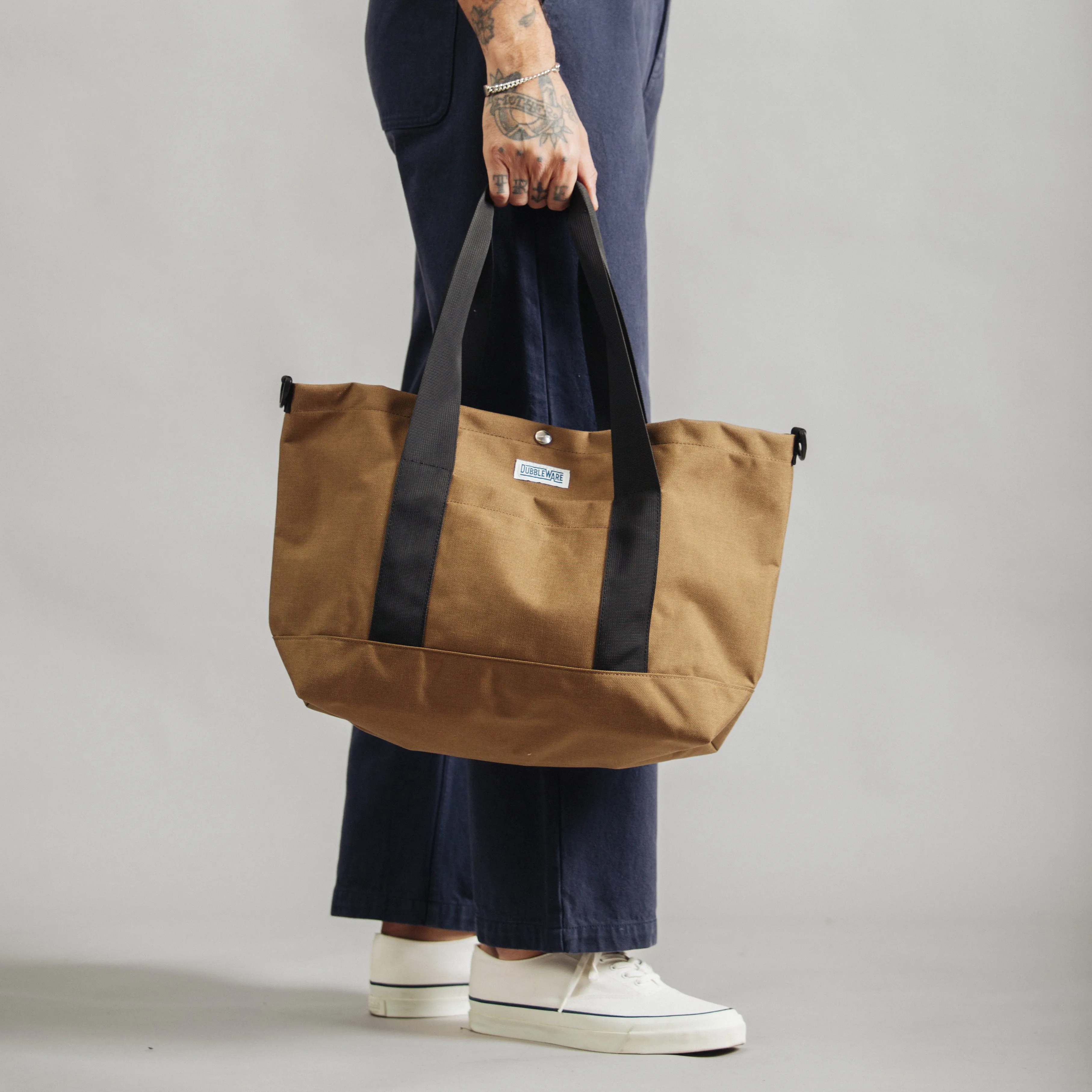 VINTAGE TOTE - BROWN sold by Dubbleware product image thumbnail 2