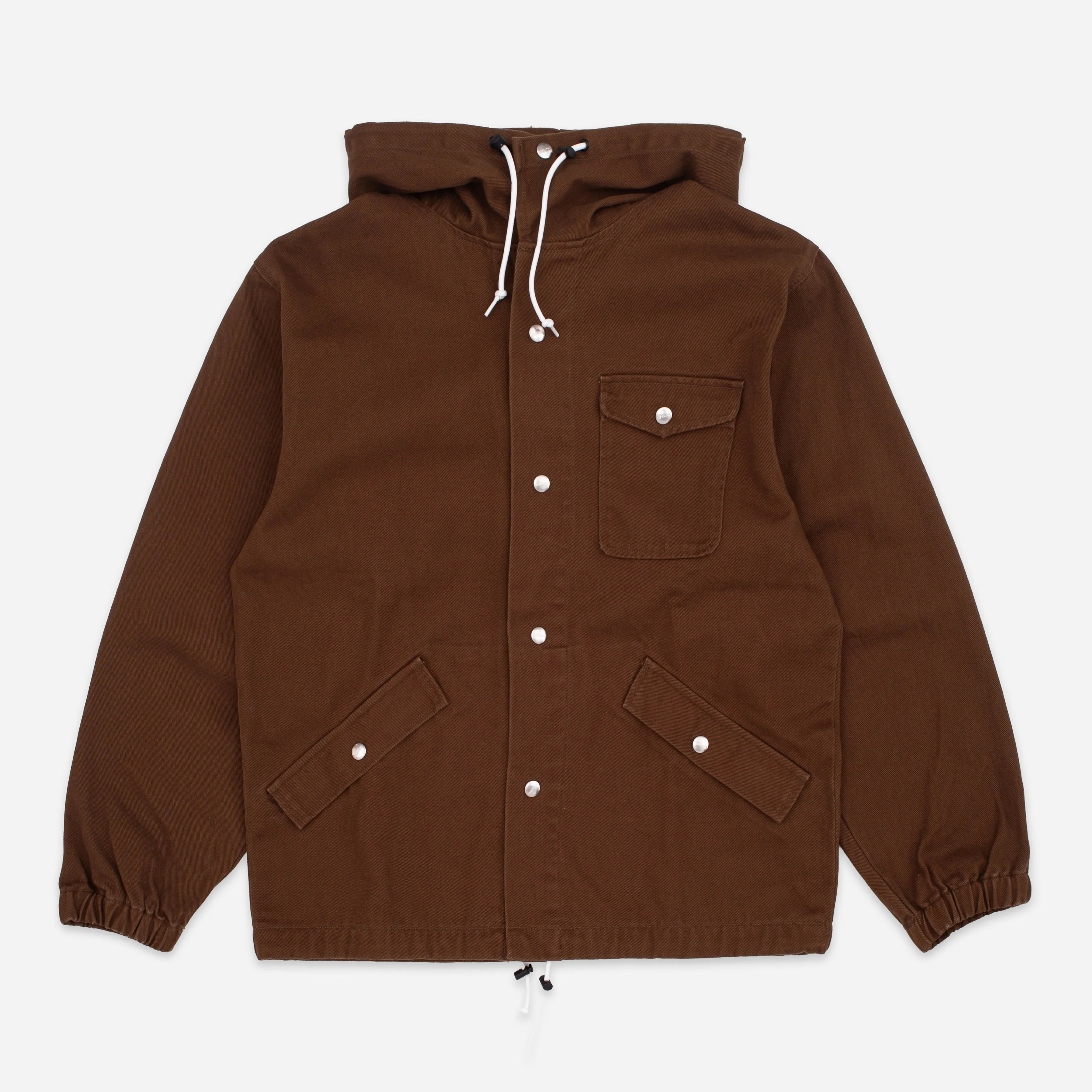 SNAP BREAKER JACKET - BROWN sold by Dubbleware