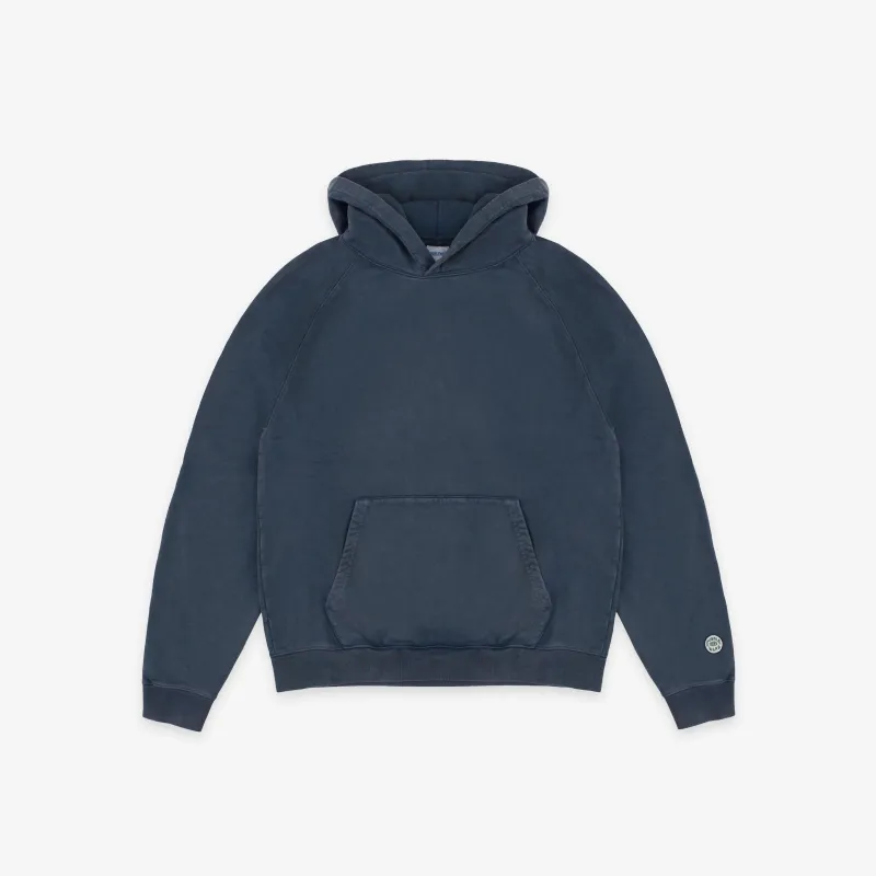 Vintage Dye Hoodie - Washed Navy made by Dubbleware