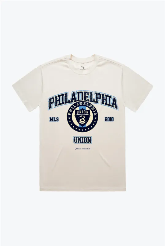 Philadelphia Union Vintage Washed T-Shirt - Ivory sold by Peace-Collective