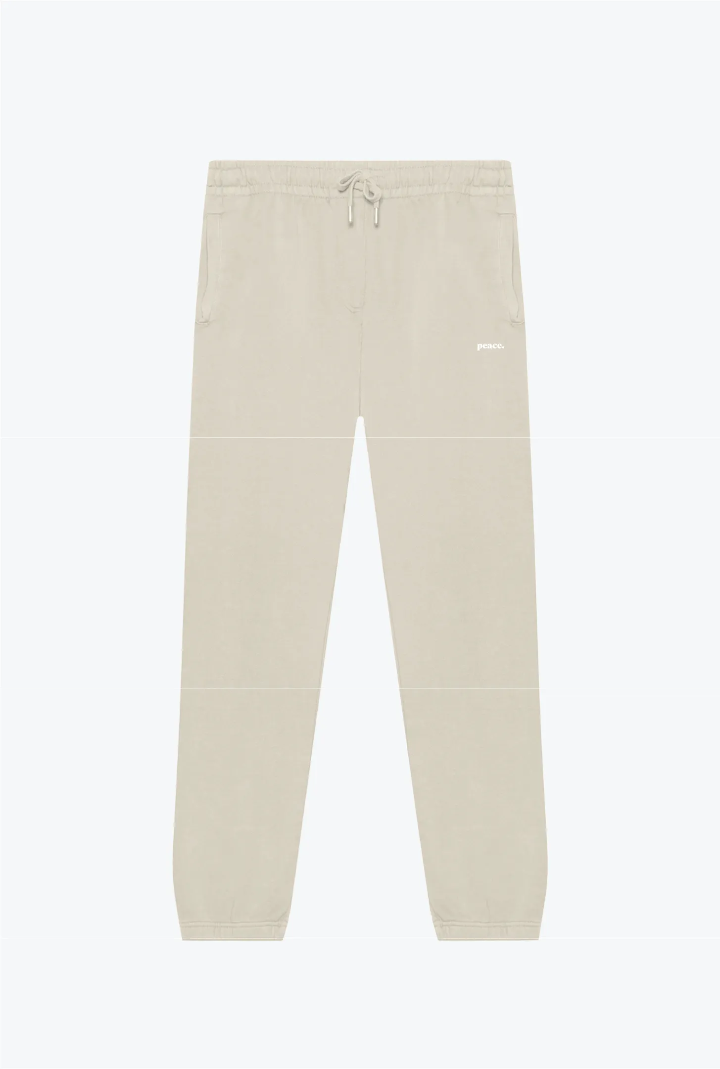 Peace Basics Joggers - Ivory sold by Peace-Collective