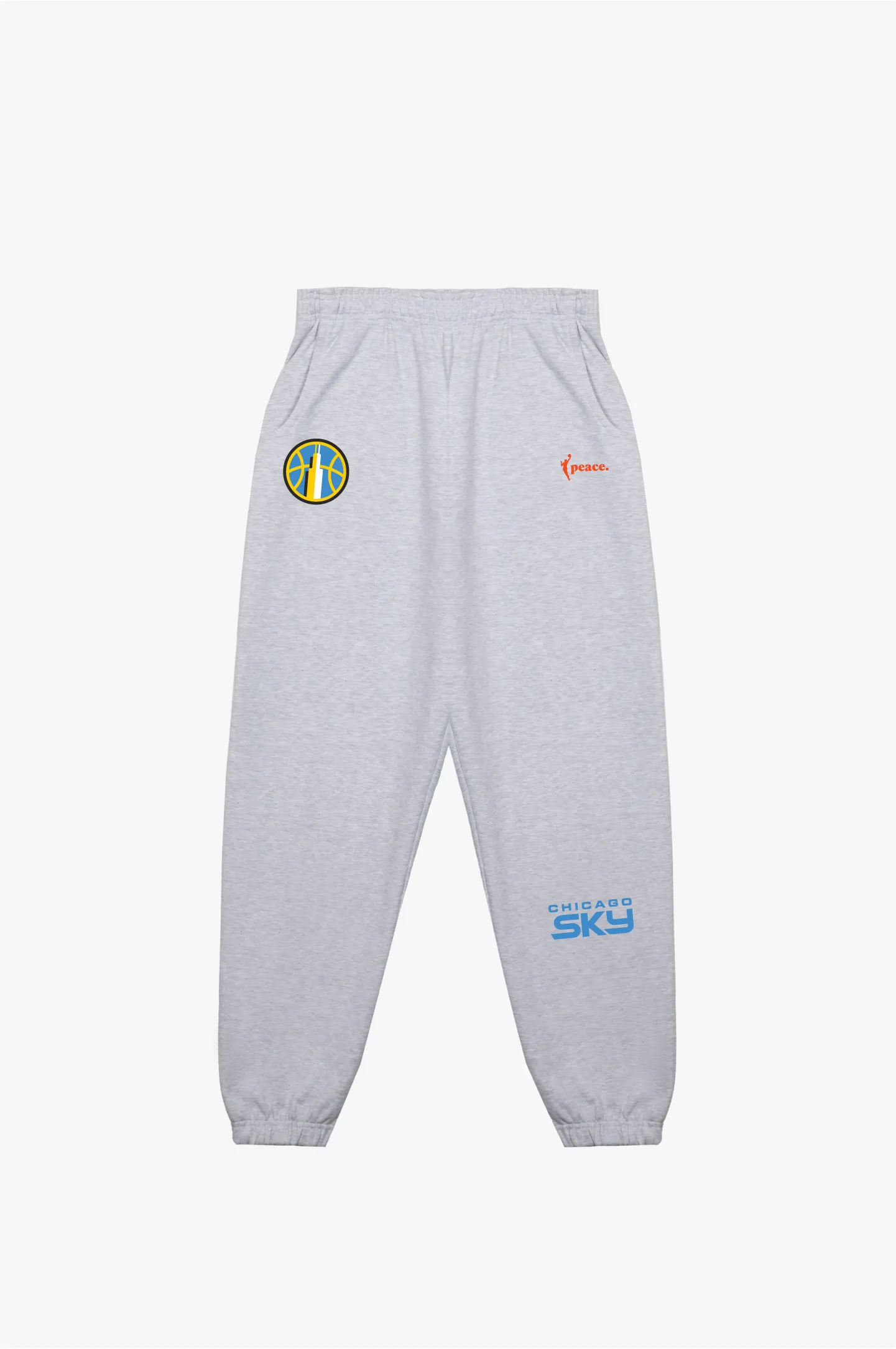 Chicago Sky Essentials Heavyweight Jogger - Ash sold by Peace-Collective