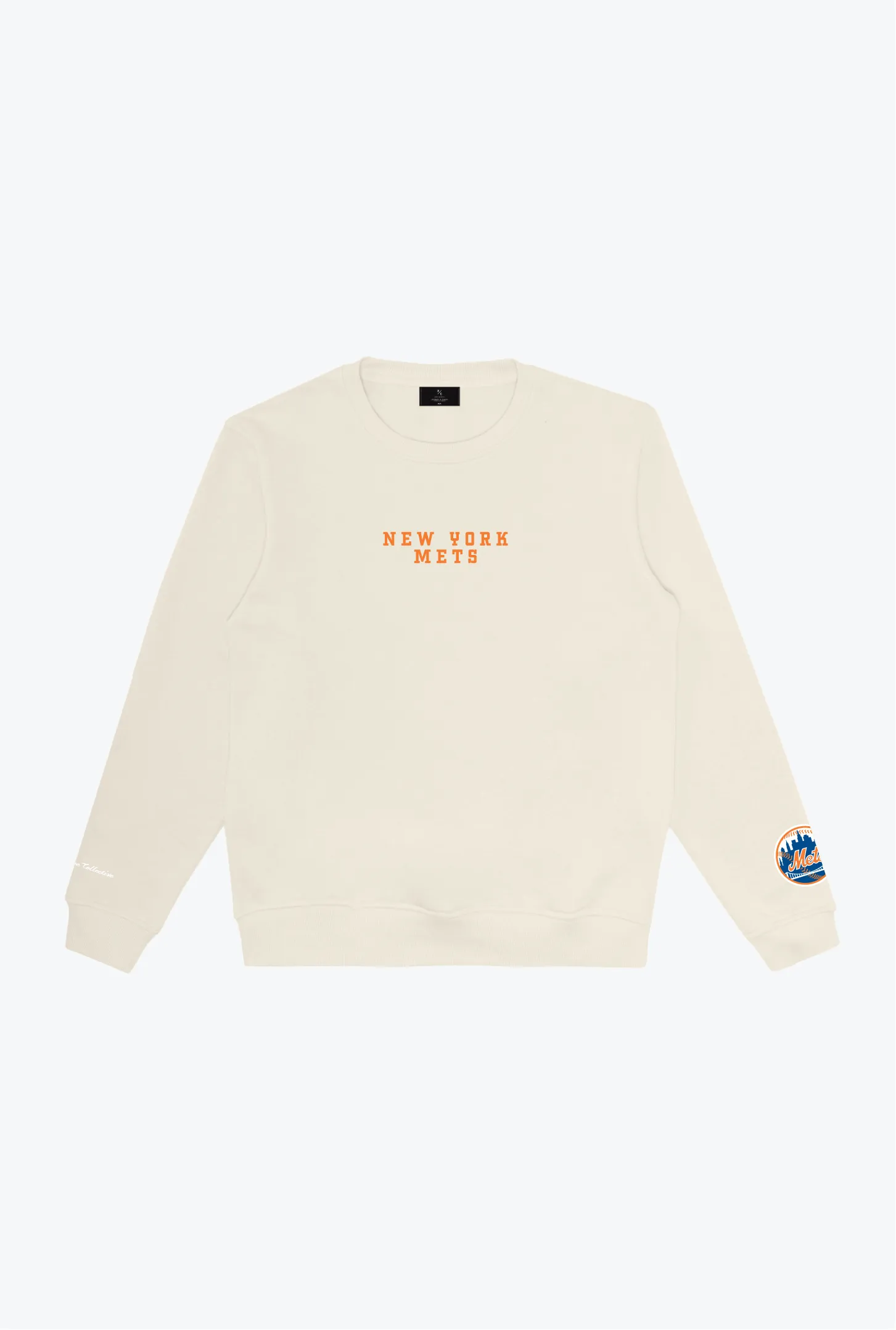 New York Mets Heavyweight Crewneck - Ivory sold by Peace-Collective