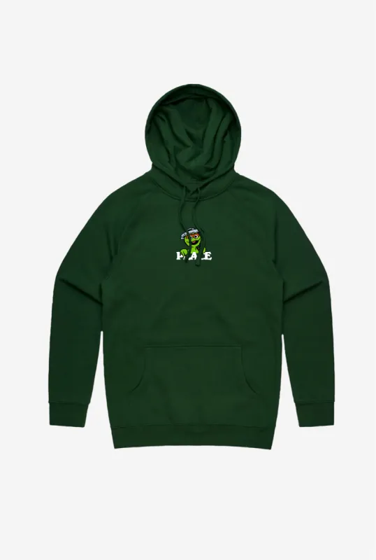 Oscar Peace Hoodie - Forest Green sold by Peace-Collective
