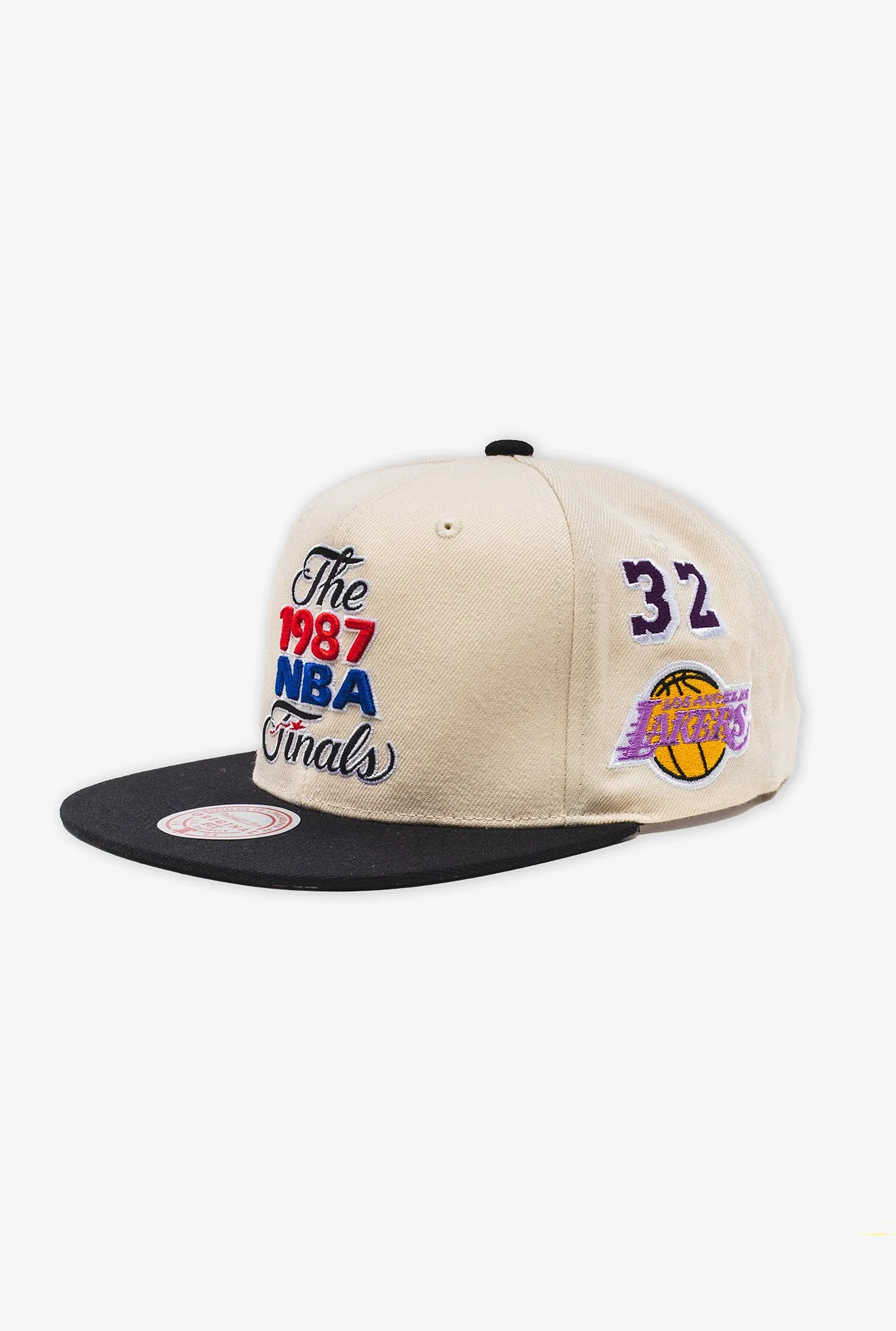 NBA Finals '87 Bird vs. Magic Snapback - Cream sold by Peace-Collective product image thumbnail 3