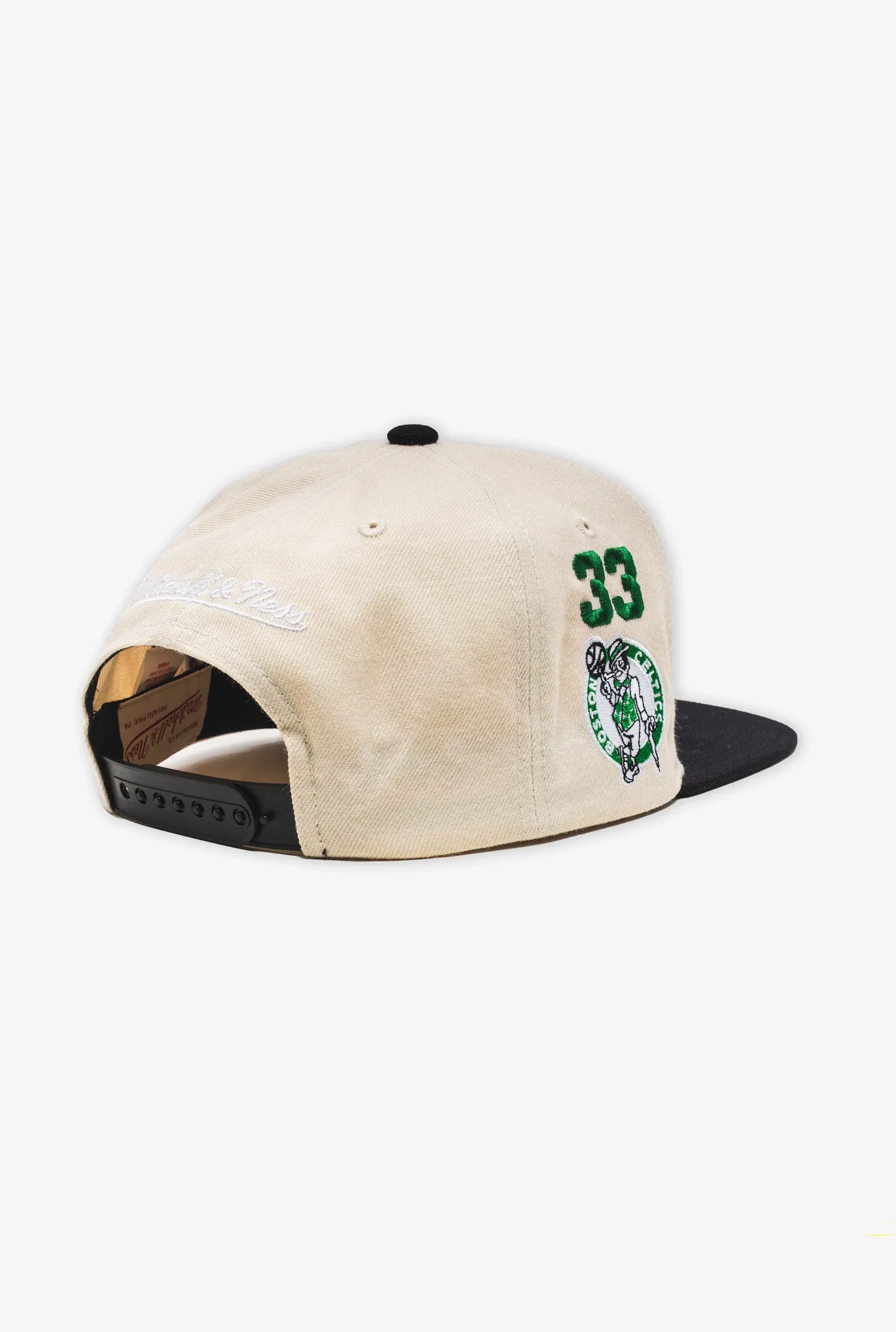 NBA Finals '87 Bird vs. Magic Snapback - Cream sold by Peace-Collective product image thumbnail 5