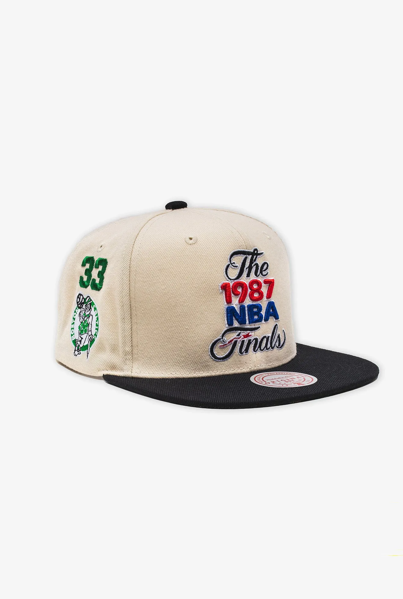 NBA Finals '87 Bird vs. Magic Snapback - Cream sold by Peace-Collective product image thumbnail 2