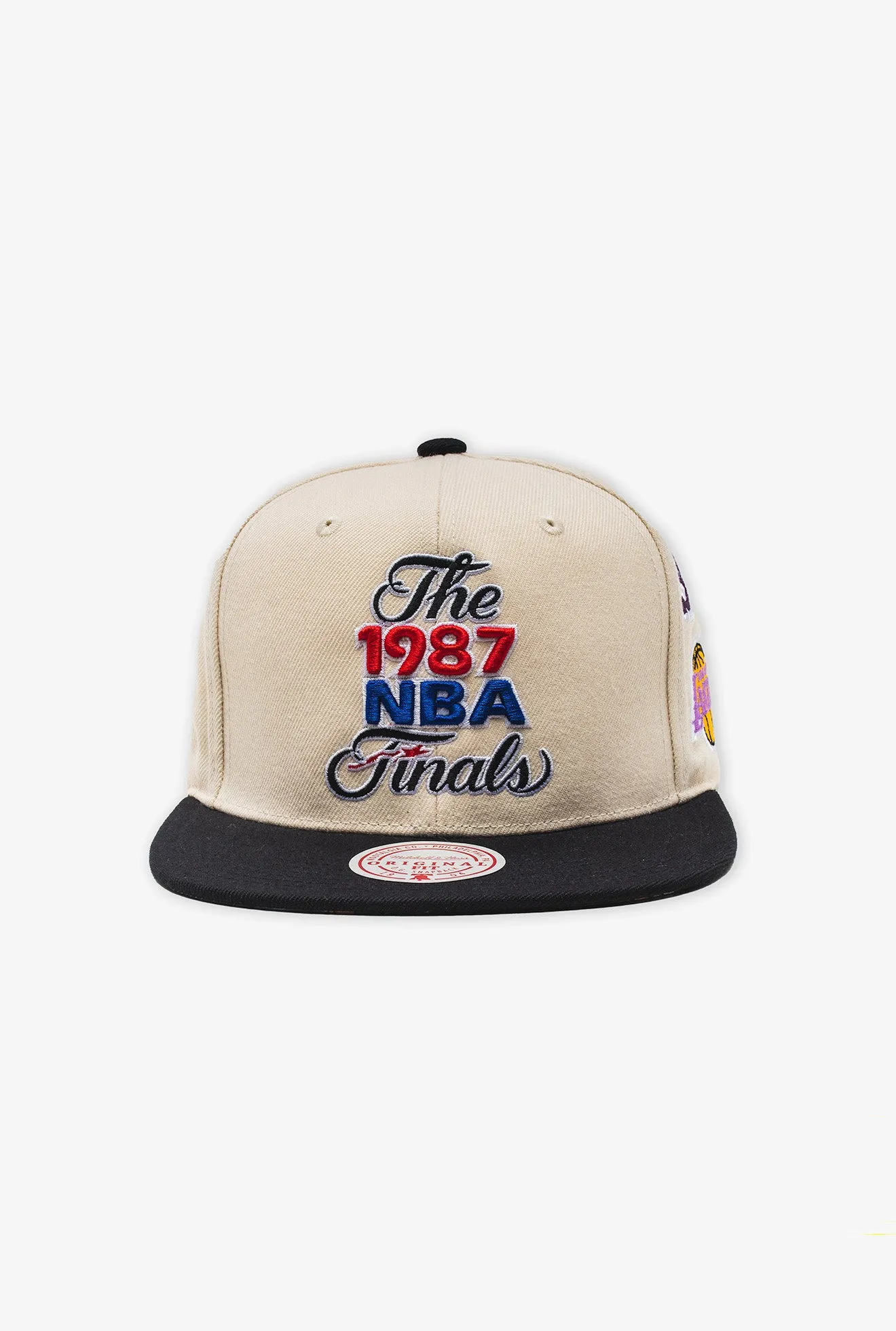 NBA Finals '87 Bird vs. Magic Snapback - Cream sold by Peace-Collective