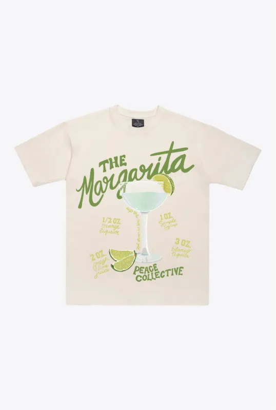 Margarita Premium T-Shirt - Natural sold by Peace-Collective