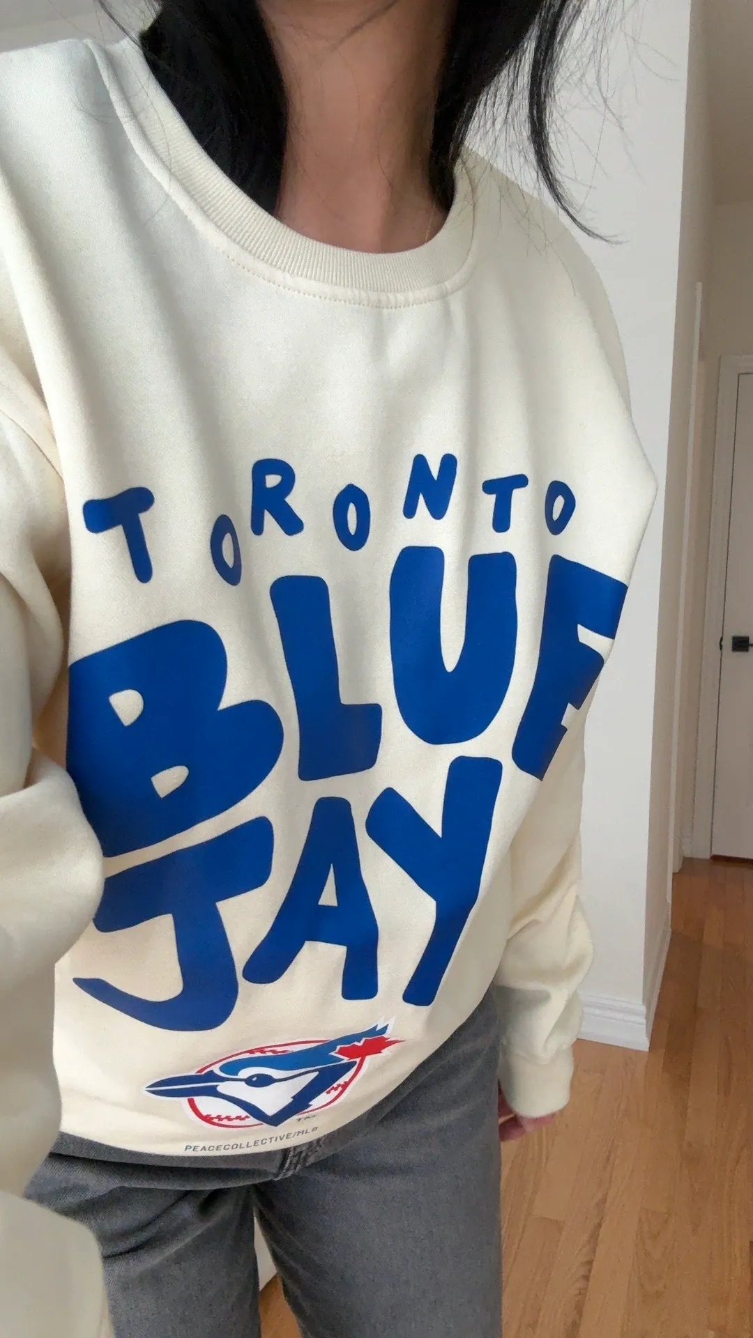 Toronto Blue Jays Bubble Crewneck - Ivory sold by Peace-Collective product image thumbnail 5