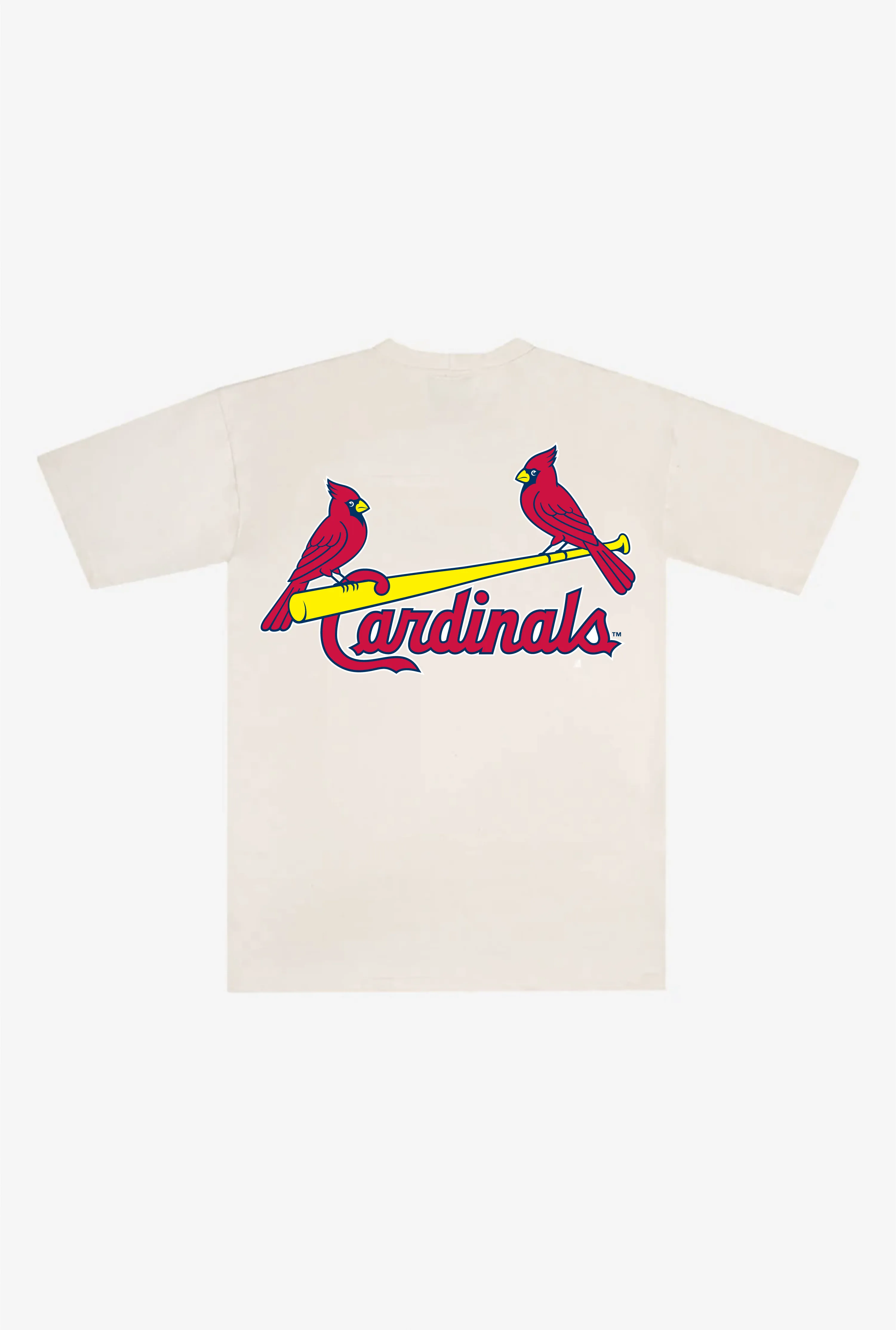 St Louis Cardinals Heavyweight T-Shirt - Natural sold by Peace-Collective product image thumbnail 2