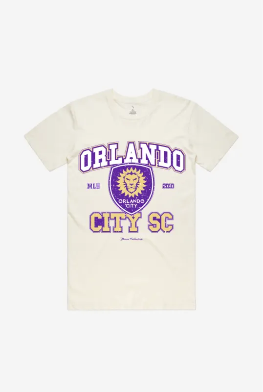 Orlando City SC Premium T-Shirt - Natural made by Peace-Collective