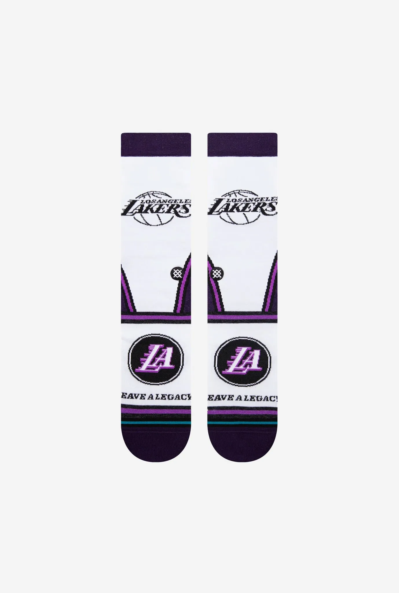 Los Angeles Lakers City Edition 2023 Socks sold by Peace-Collective product image thumbnail 2