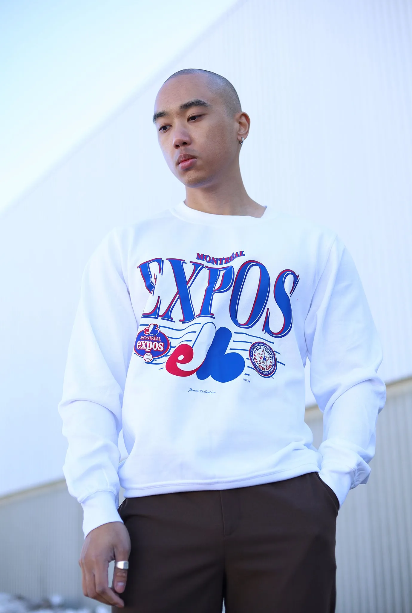Montreal Expos Throwback Crewneck - White sold by Peace-Collective product image thumbnail 3