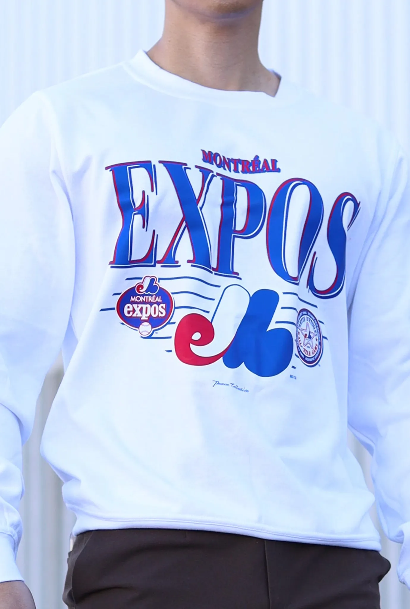 Montreal Expos Throwback Crewneck - White sold by Peace-Collective product image thumbnail 2