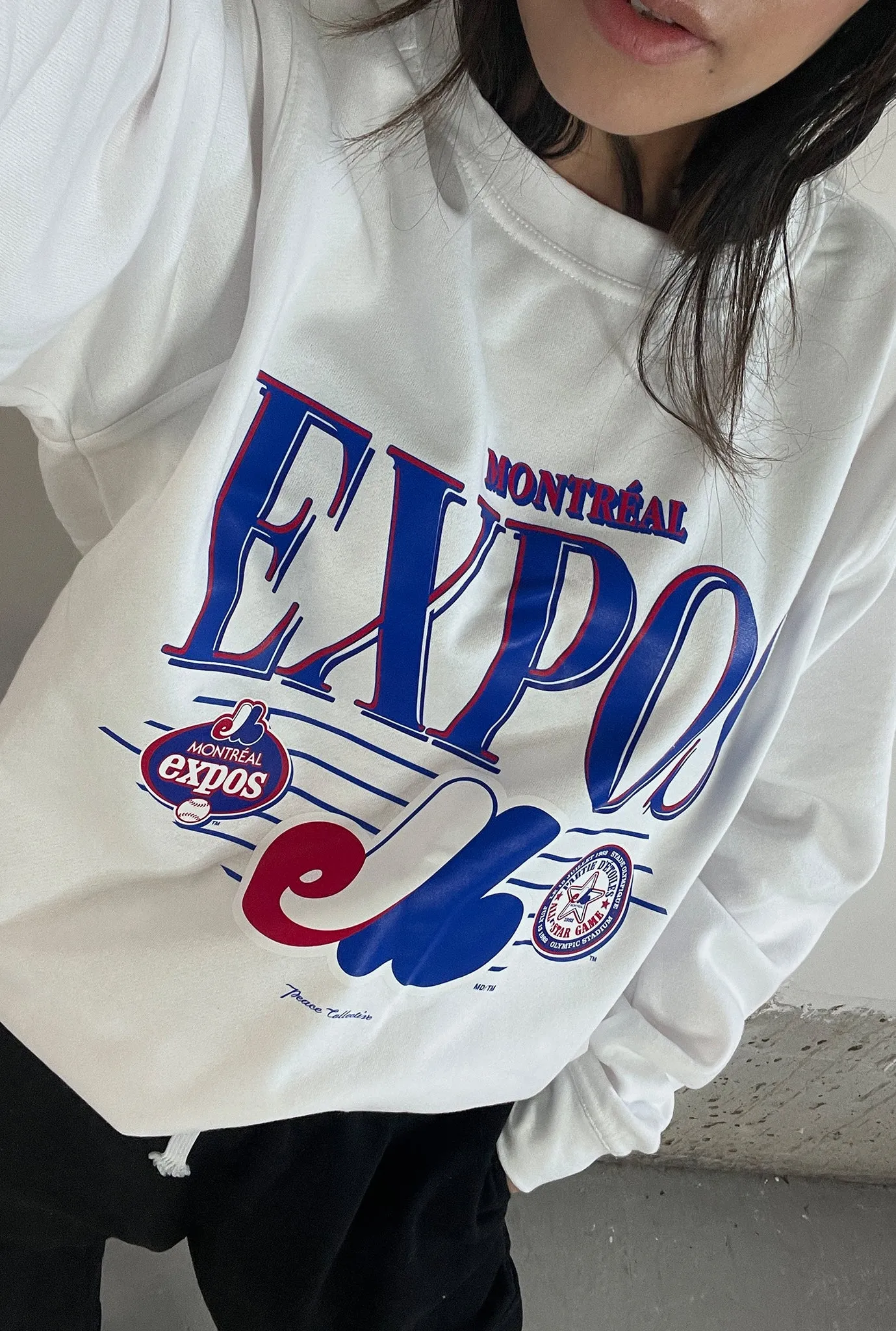 Montreal Expos Throwback Crewneck - White sold by Peace-Collective product image thumbnail 5