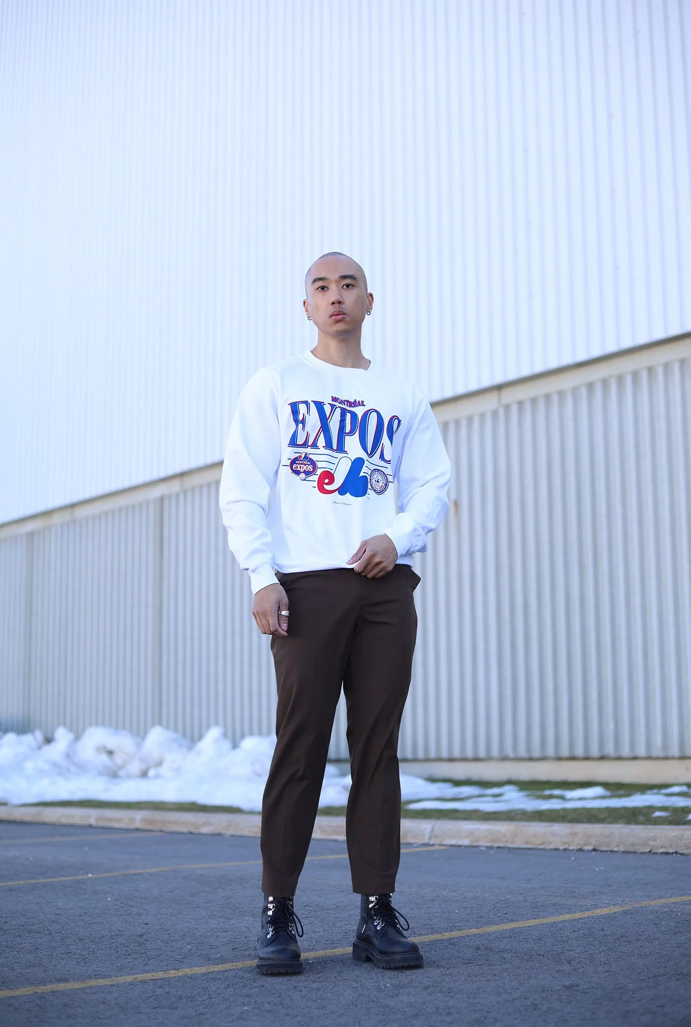 Montreal Expos Throwback Crewneck - White sold by Peace-Collective product image thumbnail 4