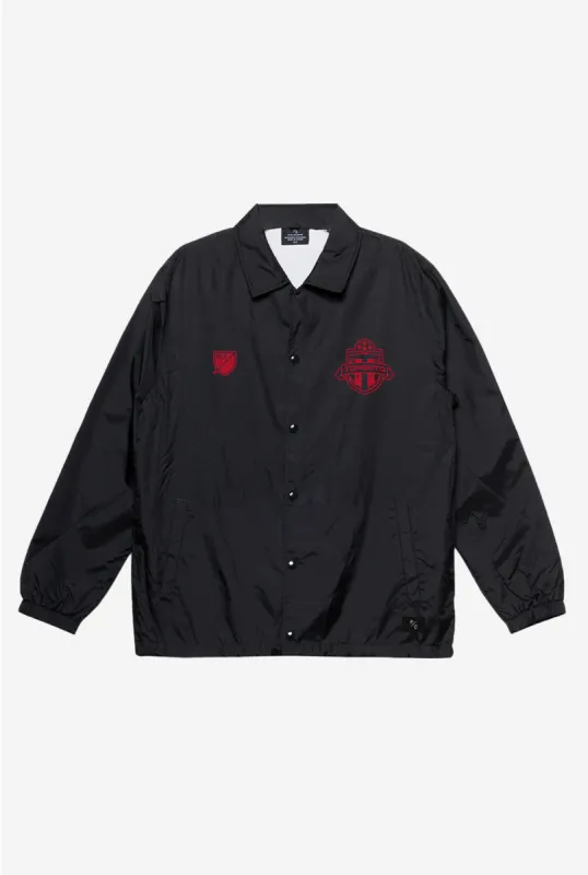 Toronto FC Coach Jacket - Black sold by Peace-Collective