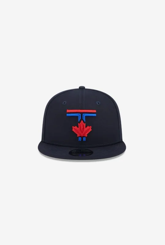 Toronto Blue Jays 2024 City Connect 9FIFTY Snapback - Navy sold by Peace-Collective