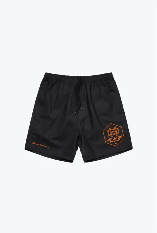 Houston Dynamo FC Essentials Board Shorts - Black sold by Peace-Collective