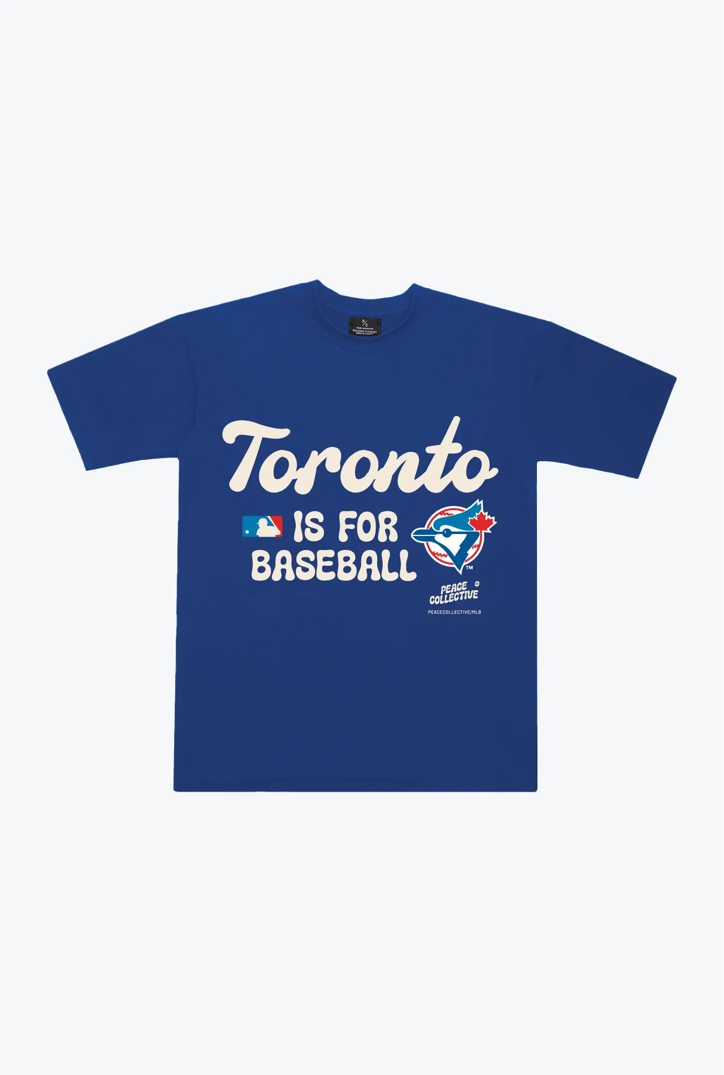 Toronto Blue Jays Bubble T-Shirt - Royal sold by Peace-Collective