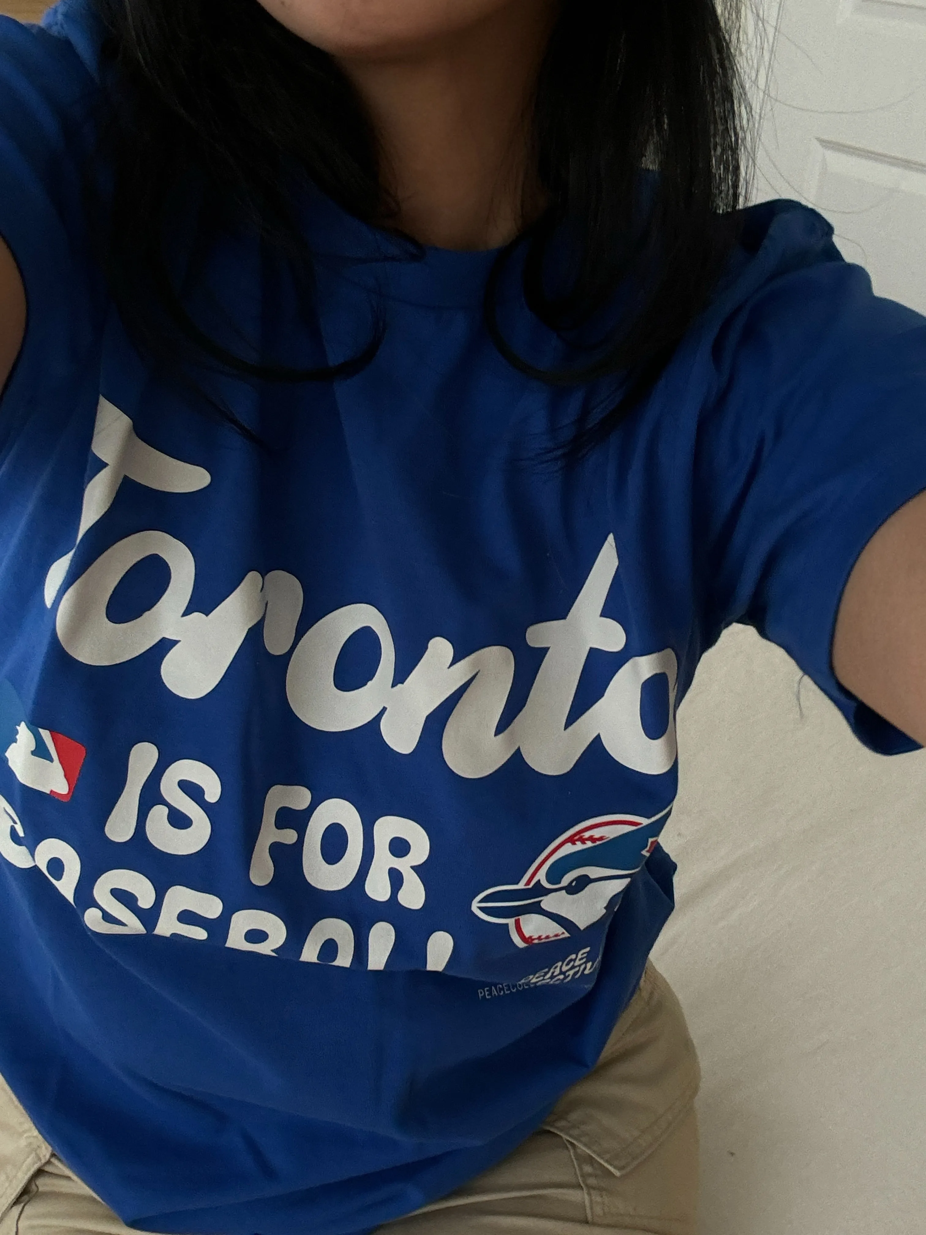 Toronto Blue Jays Bubble T-Shirt - Royal sold by Peace-Collective product image thumbnail 3