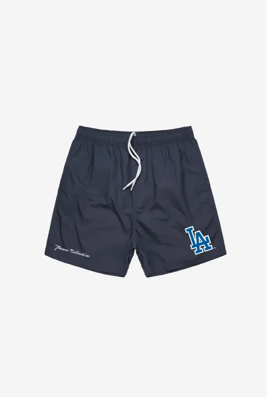 Los Angeles Dodgers Shorts - Petrol Blue sold by Peace-Collective